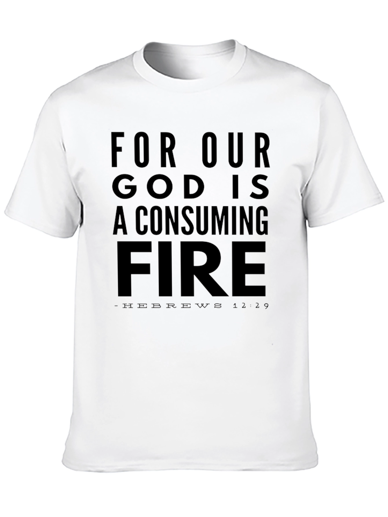 Consuming Fire Religious Graphic T-Shirt