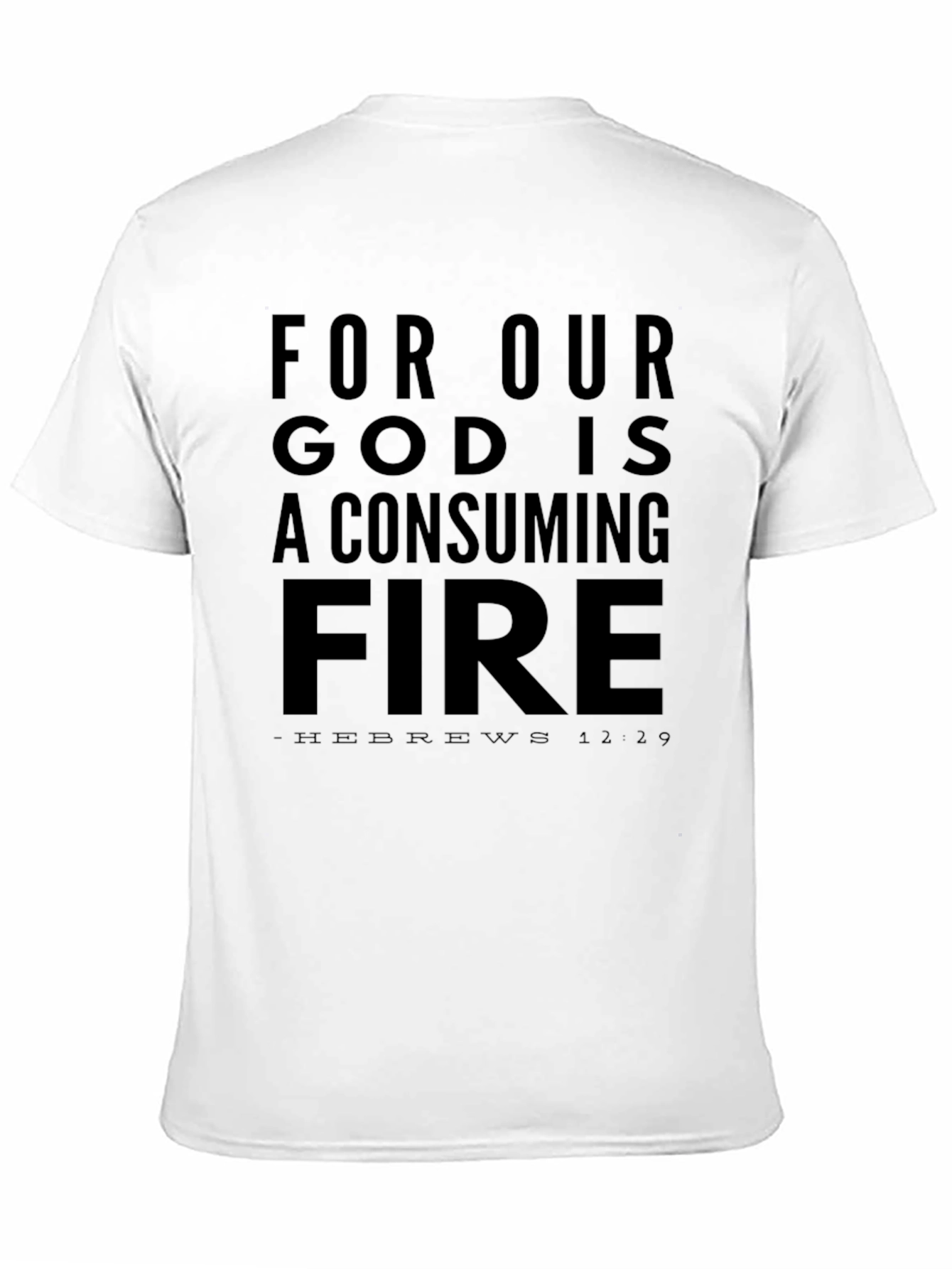 Consuming Fire Religious Graphic T-Shirt