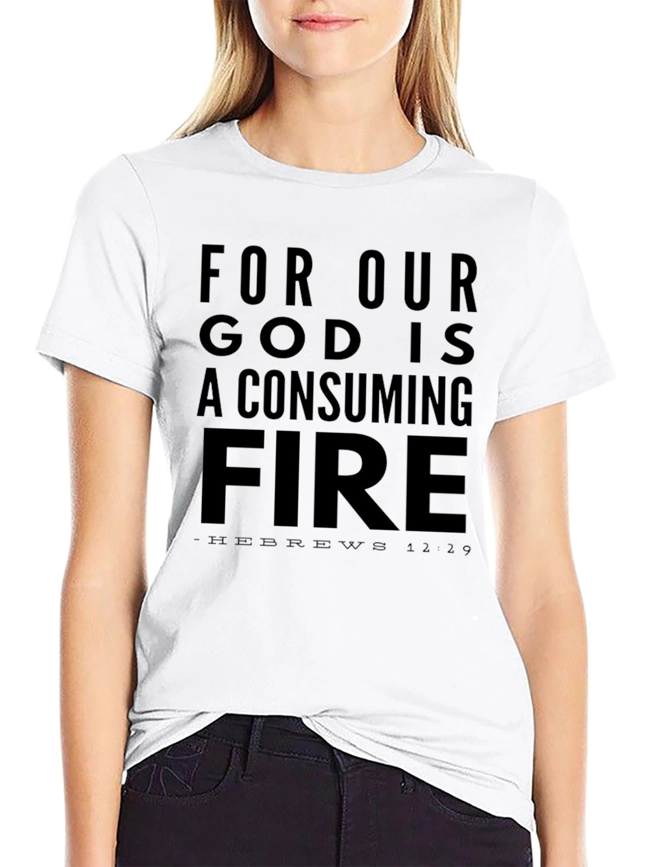 Consuming Fire Religious Graphic T-Shirt