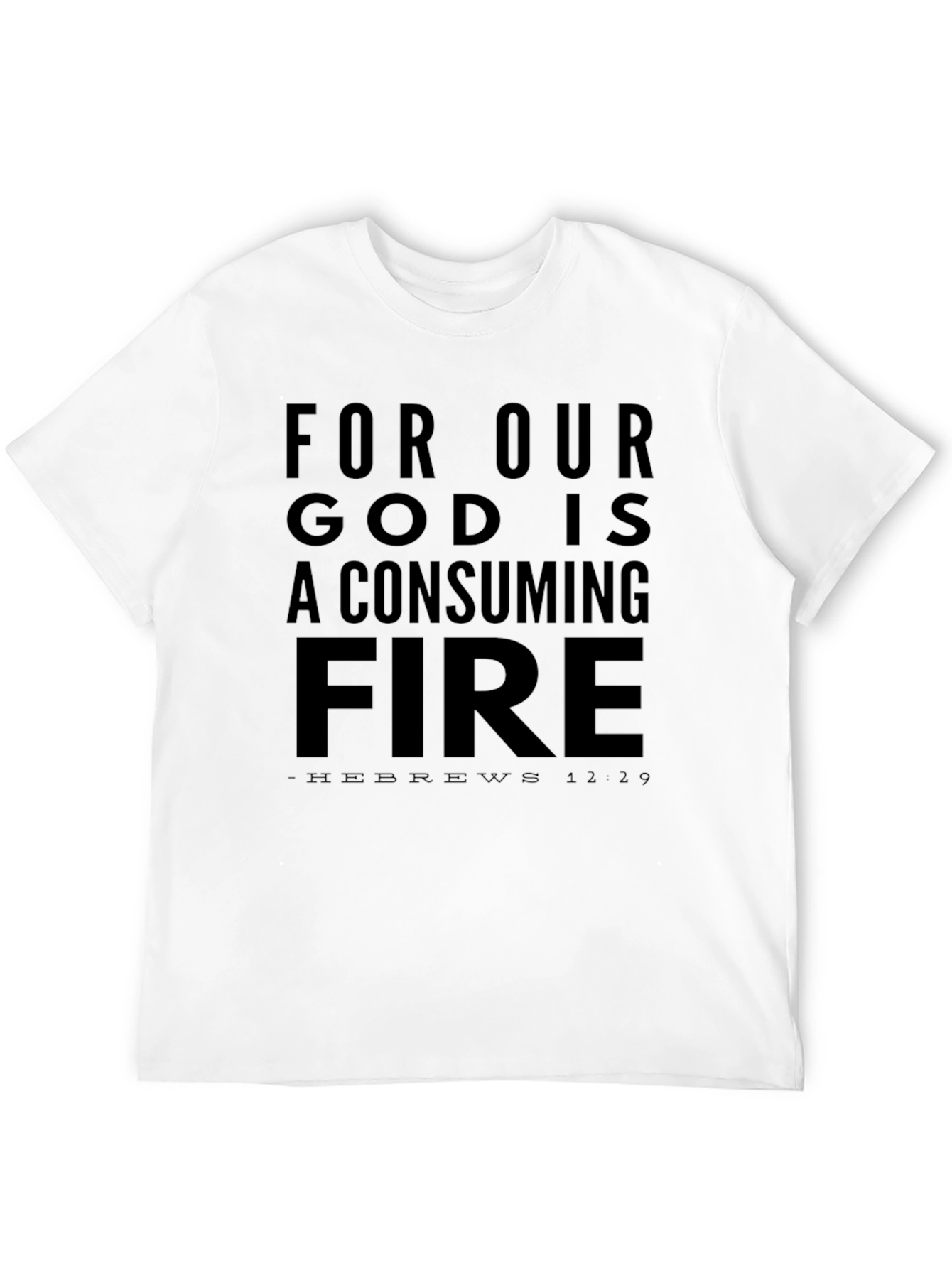 Consuming Fire Religious Graphic T-Shirt