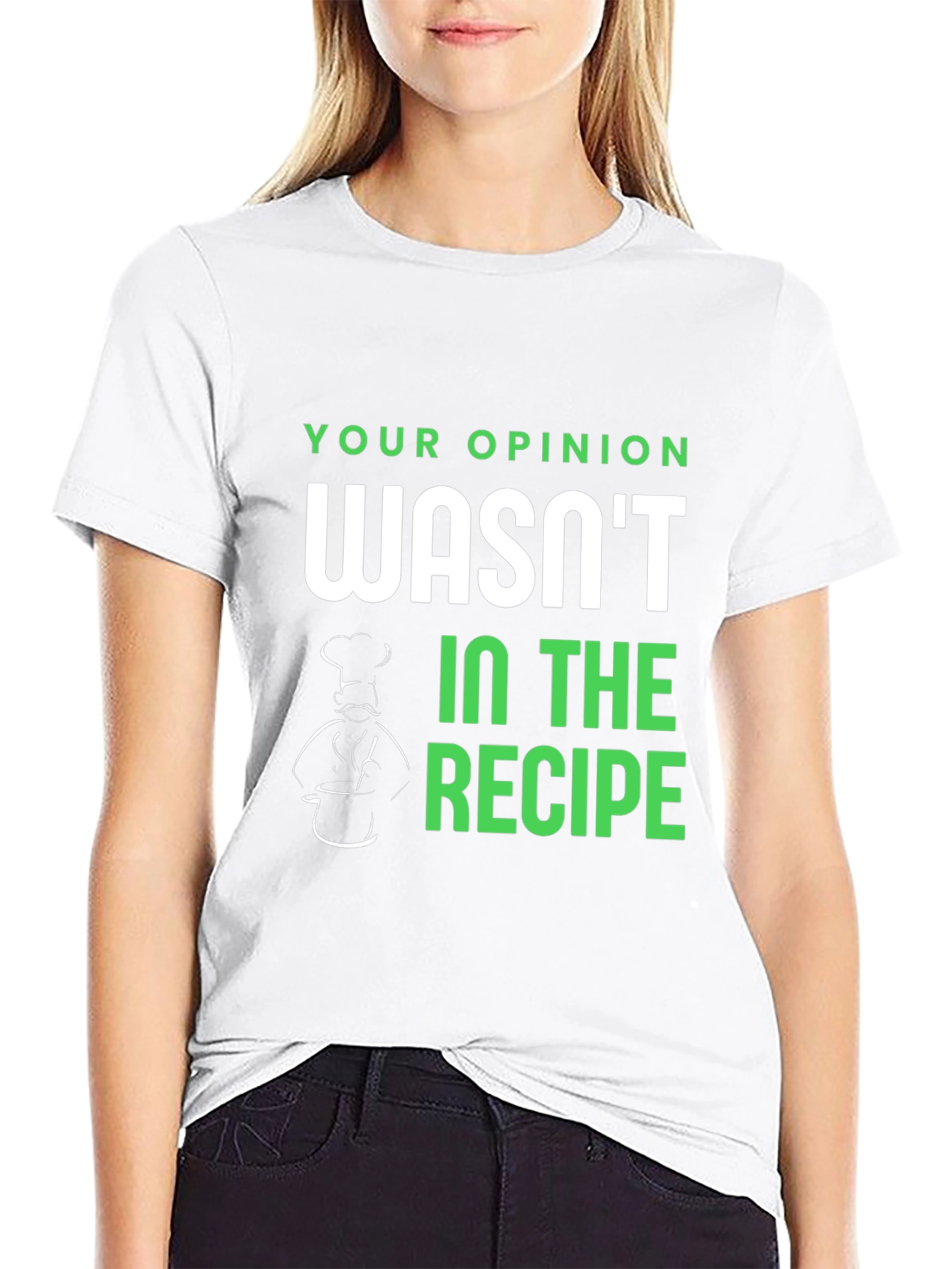 Opinion Recipe T-Shirt - Funny Chef Tee