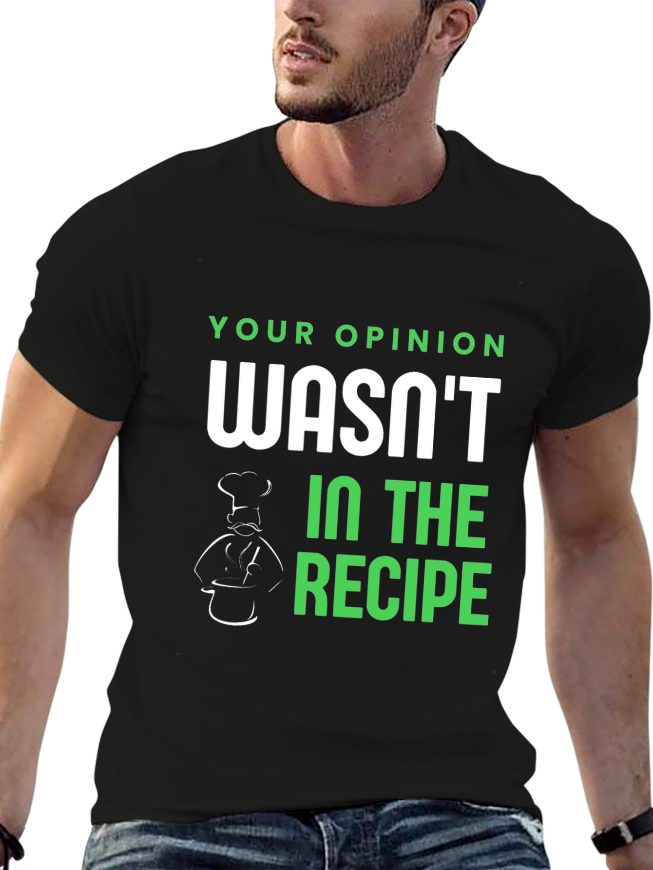 Opinion Recipe T-Shirt - Funny Chef Tee