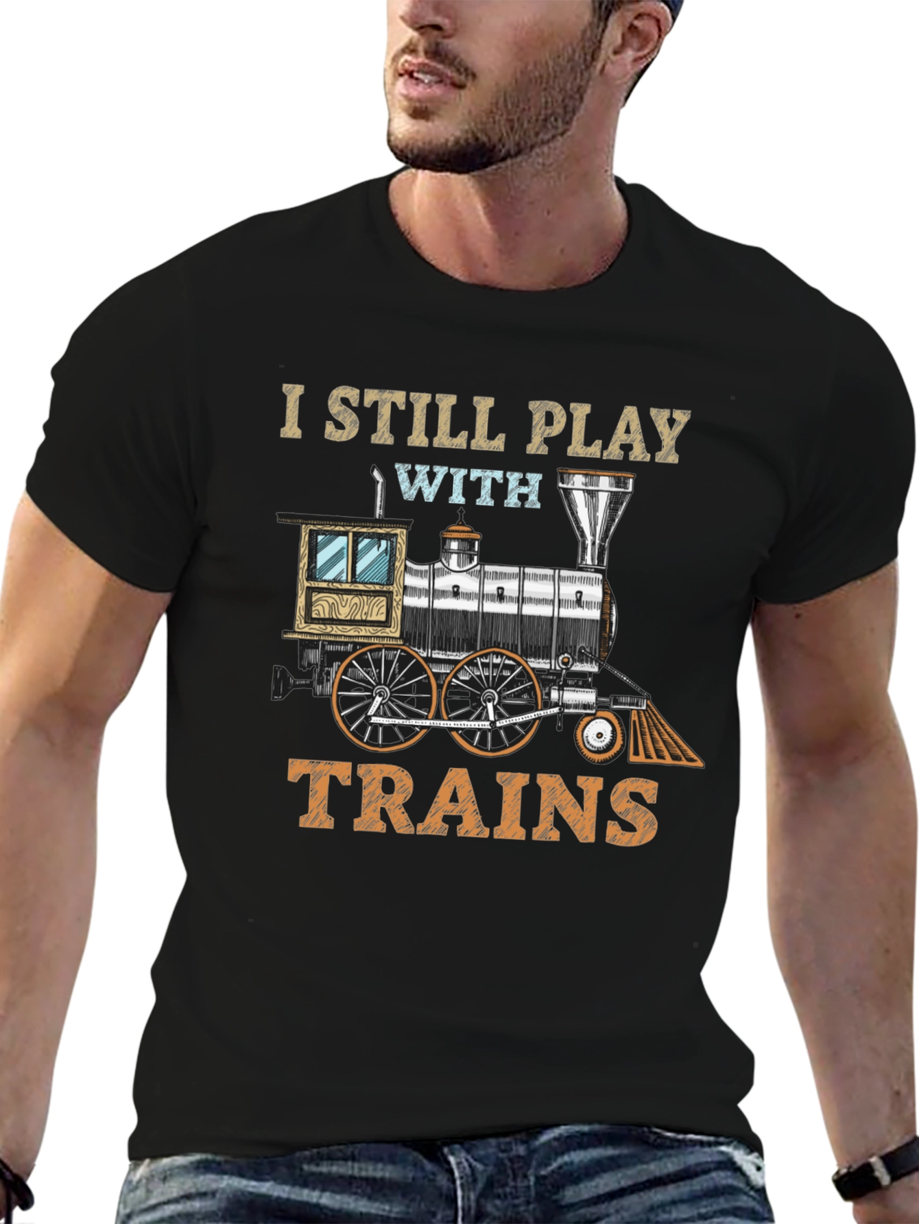 I Still Play With Trains T-Shirt