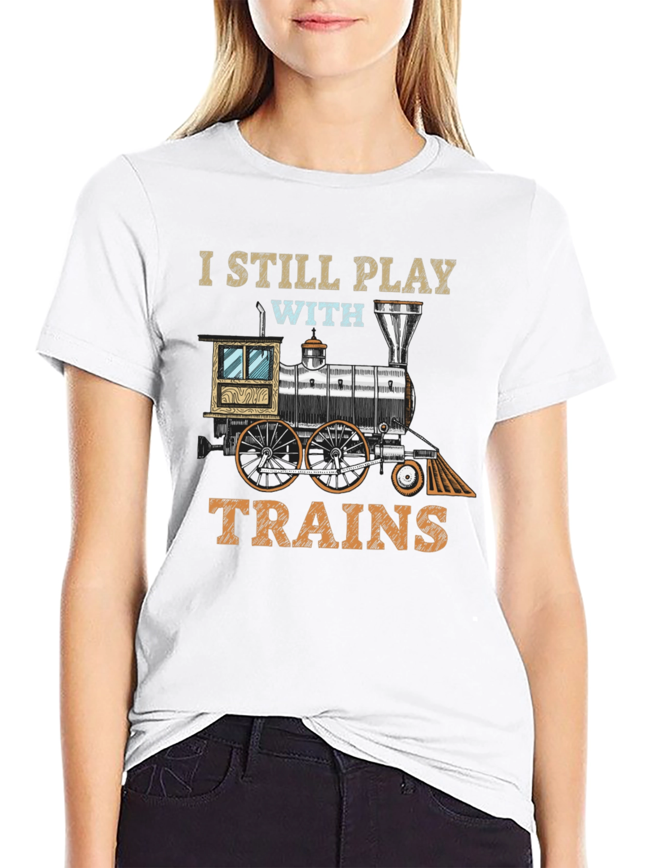 I Still Play With Trains T-Shirt