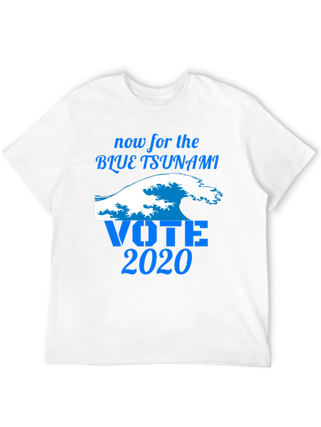 Vote 2020 Blue Tsunami Graphic Tee