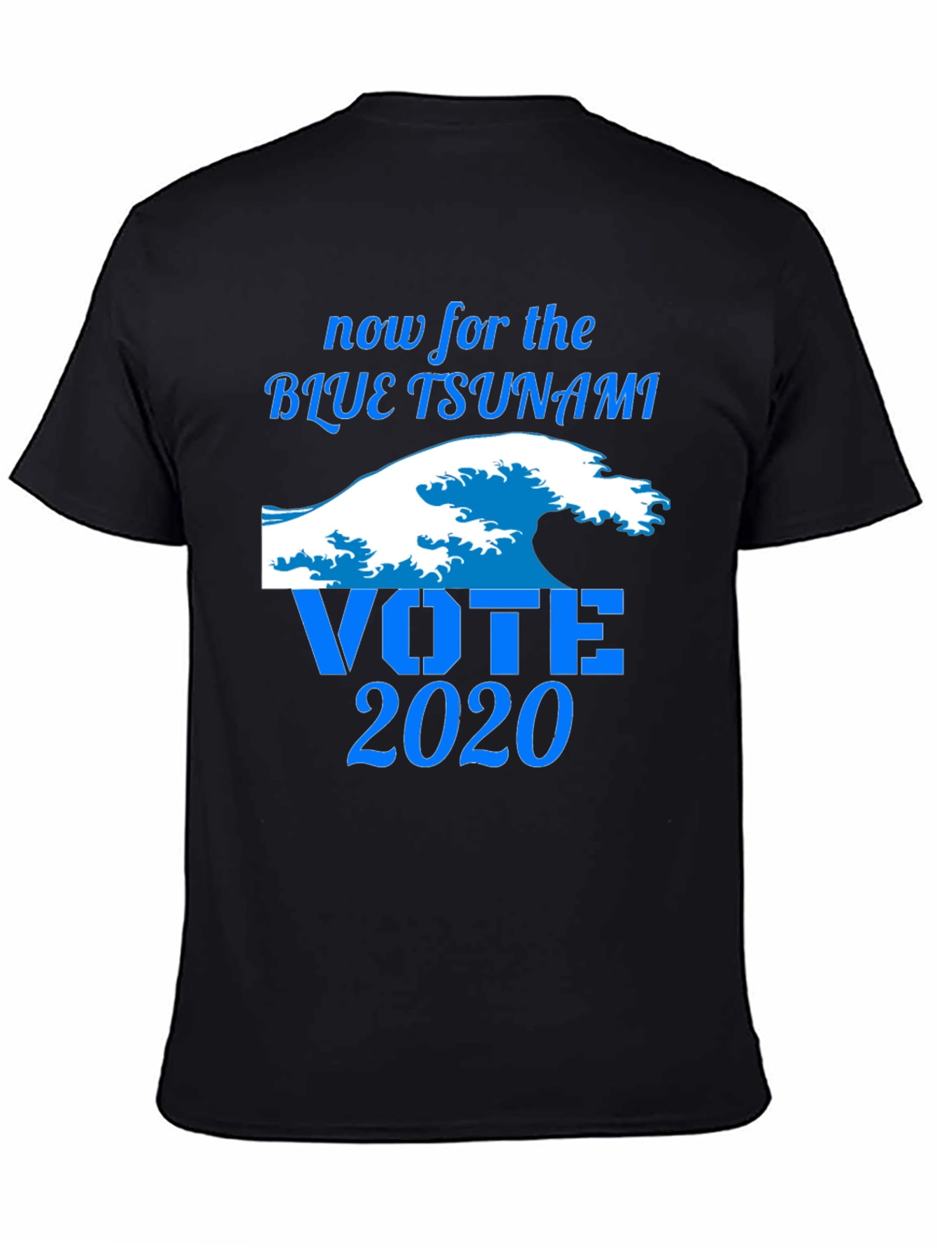 Vote 2020 Blue Tsunami Graphic Tee