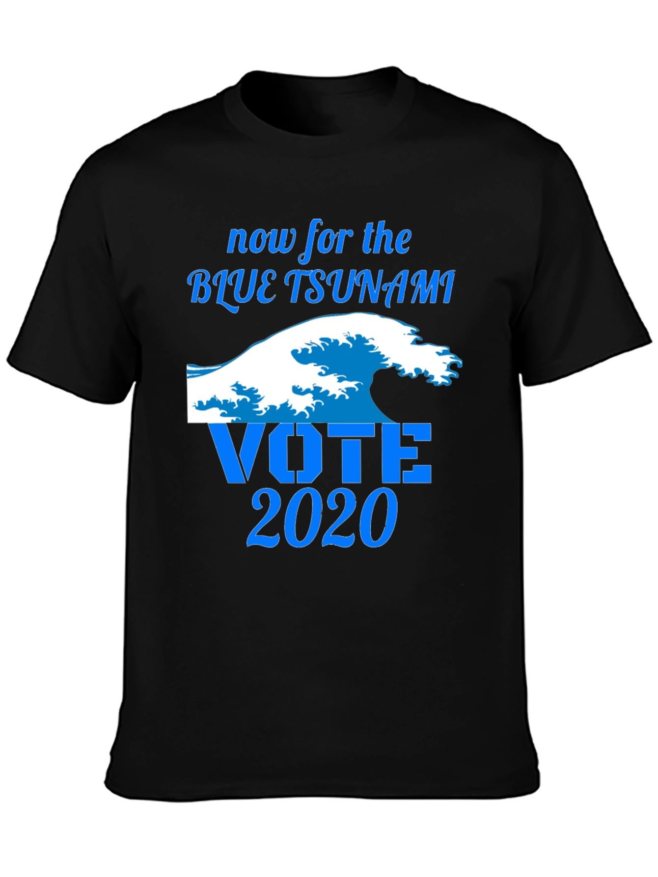 Vote 2020 Blue Tsunami Graphic Tee