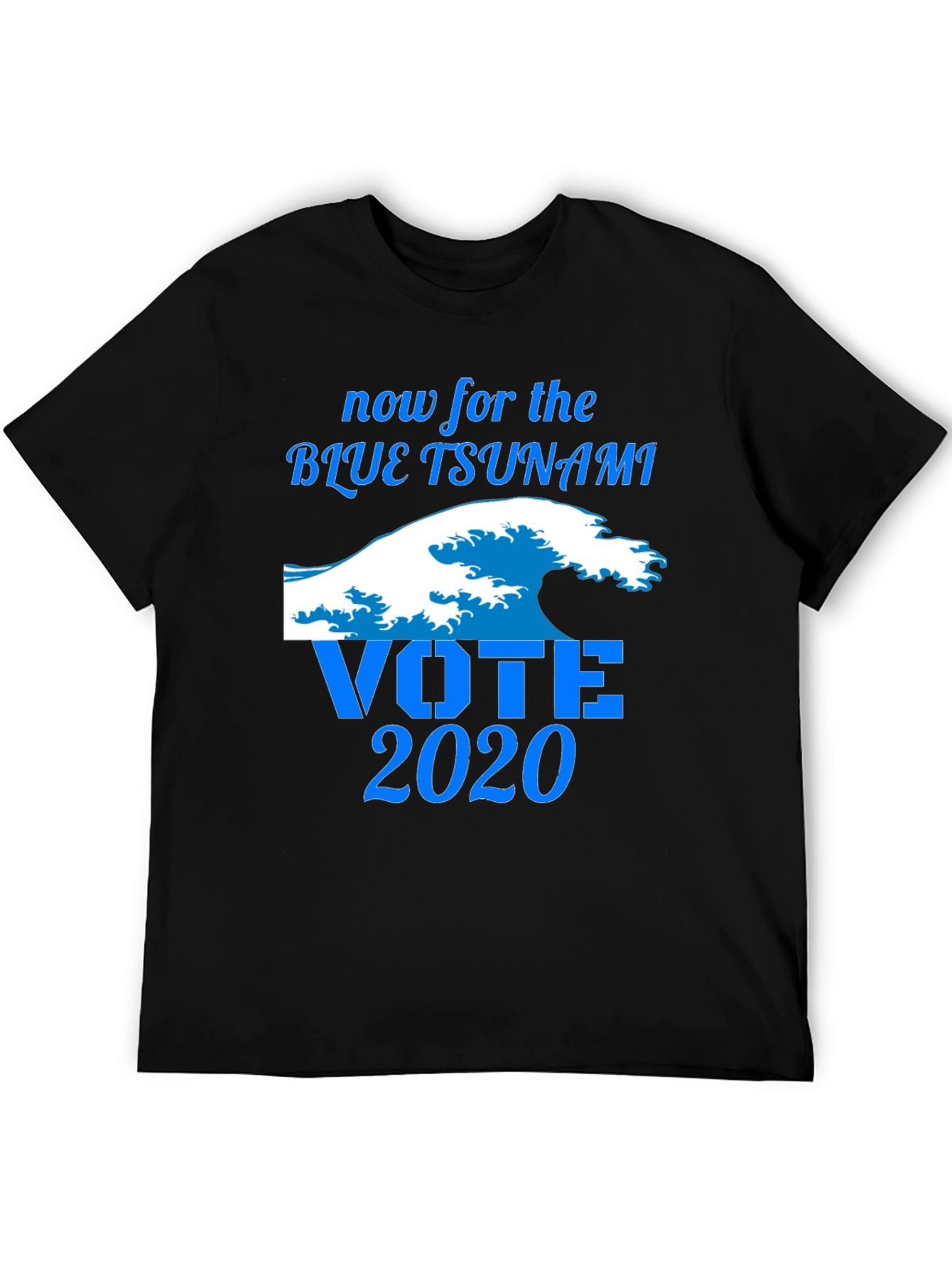Vote 2020 Blue Tsunami Graphic Tee