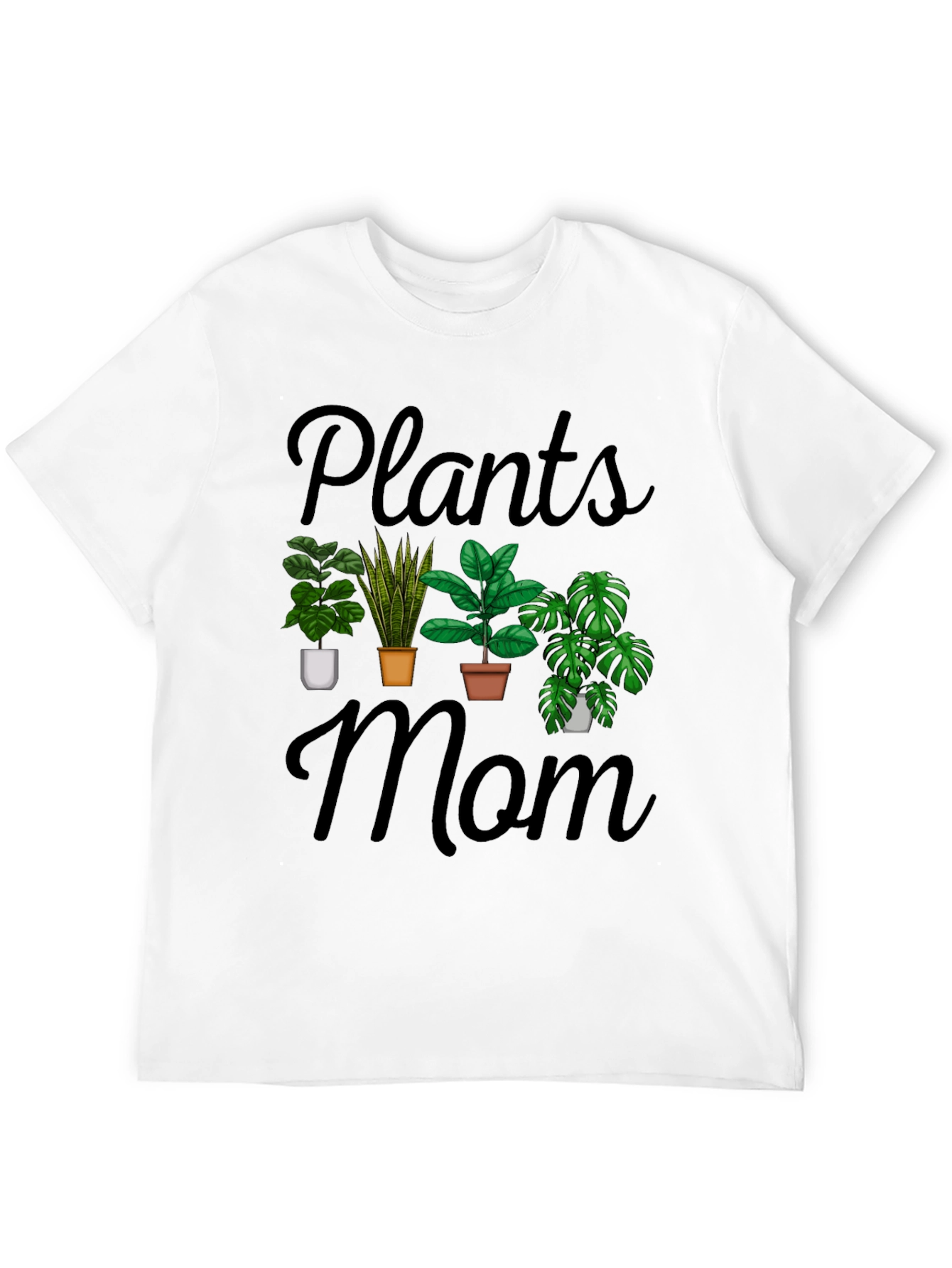 Plants Mom Graphic T-Shirt