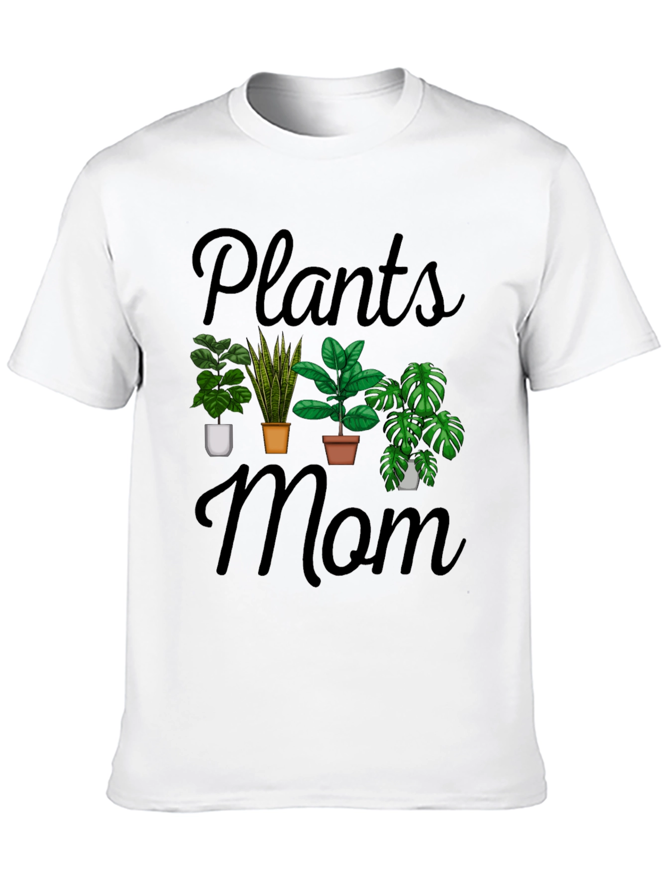 Plants Mom Graphic T-Shirt