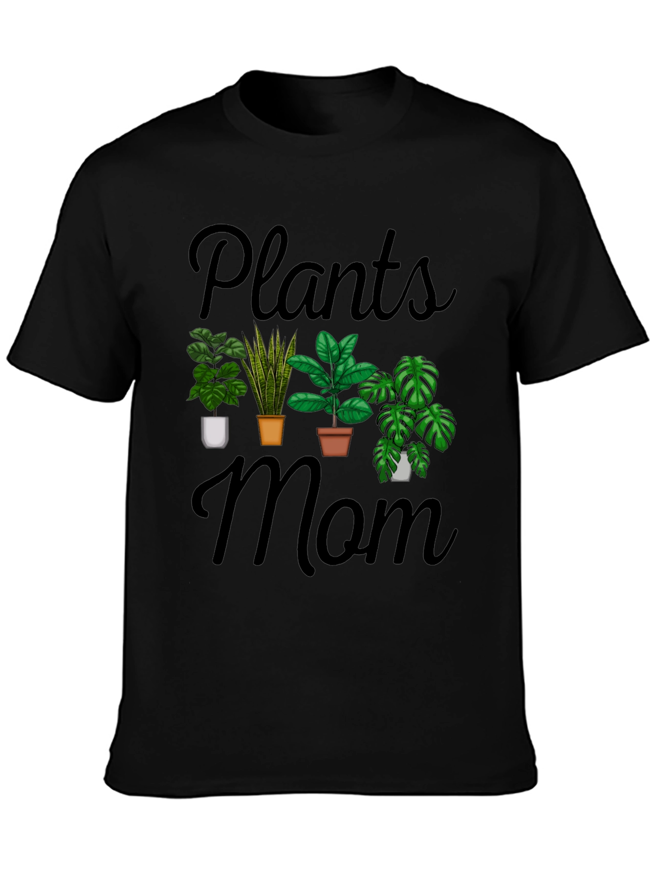 Plants Mom Graphic T-Shirt