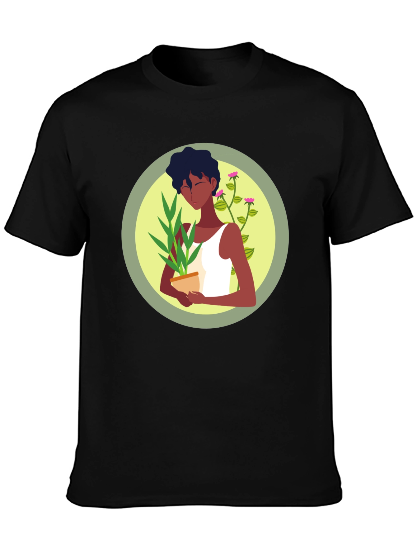 Nature Lover Graphic Tee - Unisex Black T-Shirt