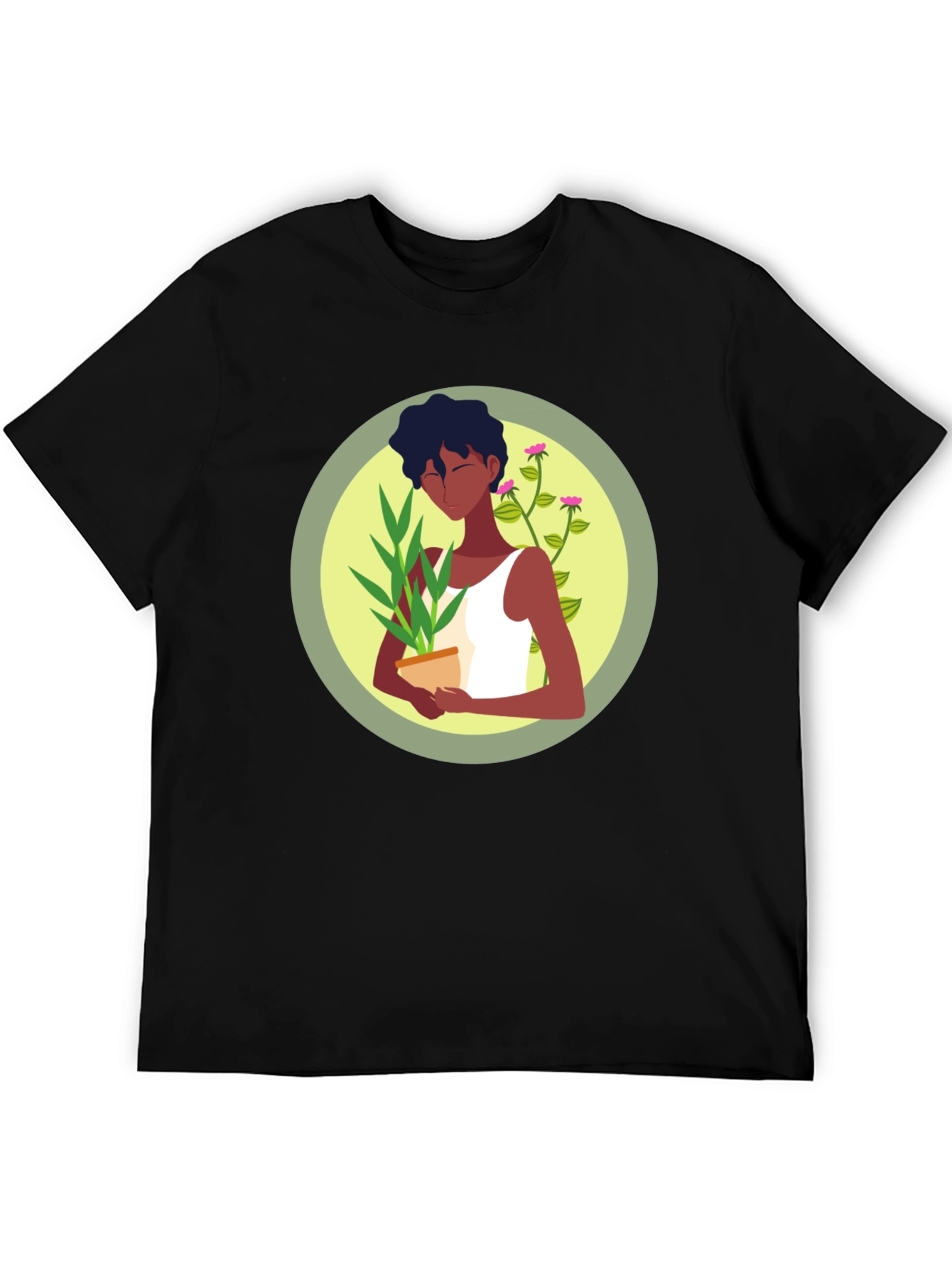 Nature Lover Graphic Tee - Unisex Black T-Shirt