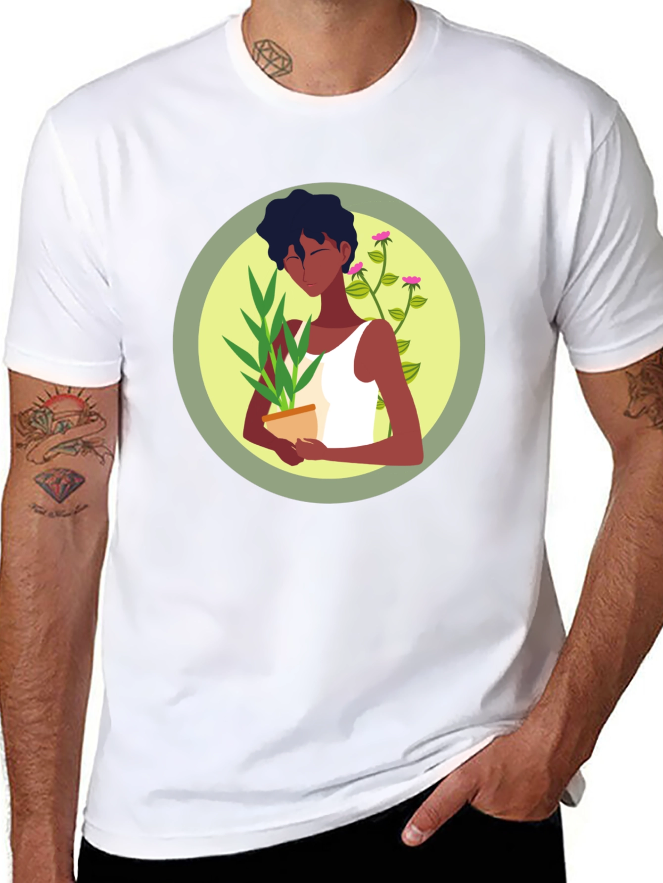 Nature Lover Graphic Tee - Unisex Black T-Shirt
