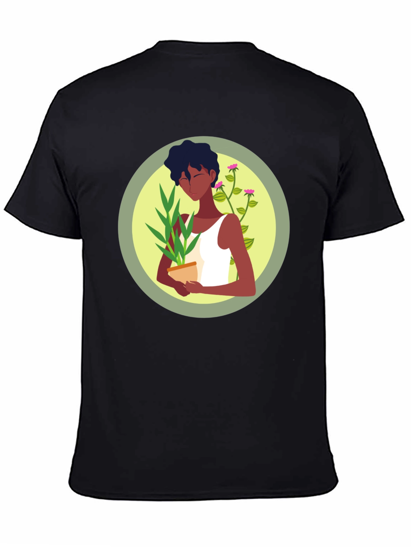 Nature Lover Graphic Tee - Unisex Black T-Shirt