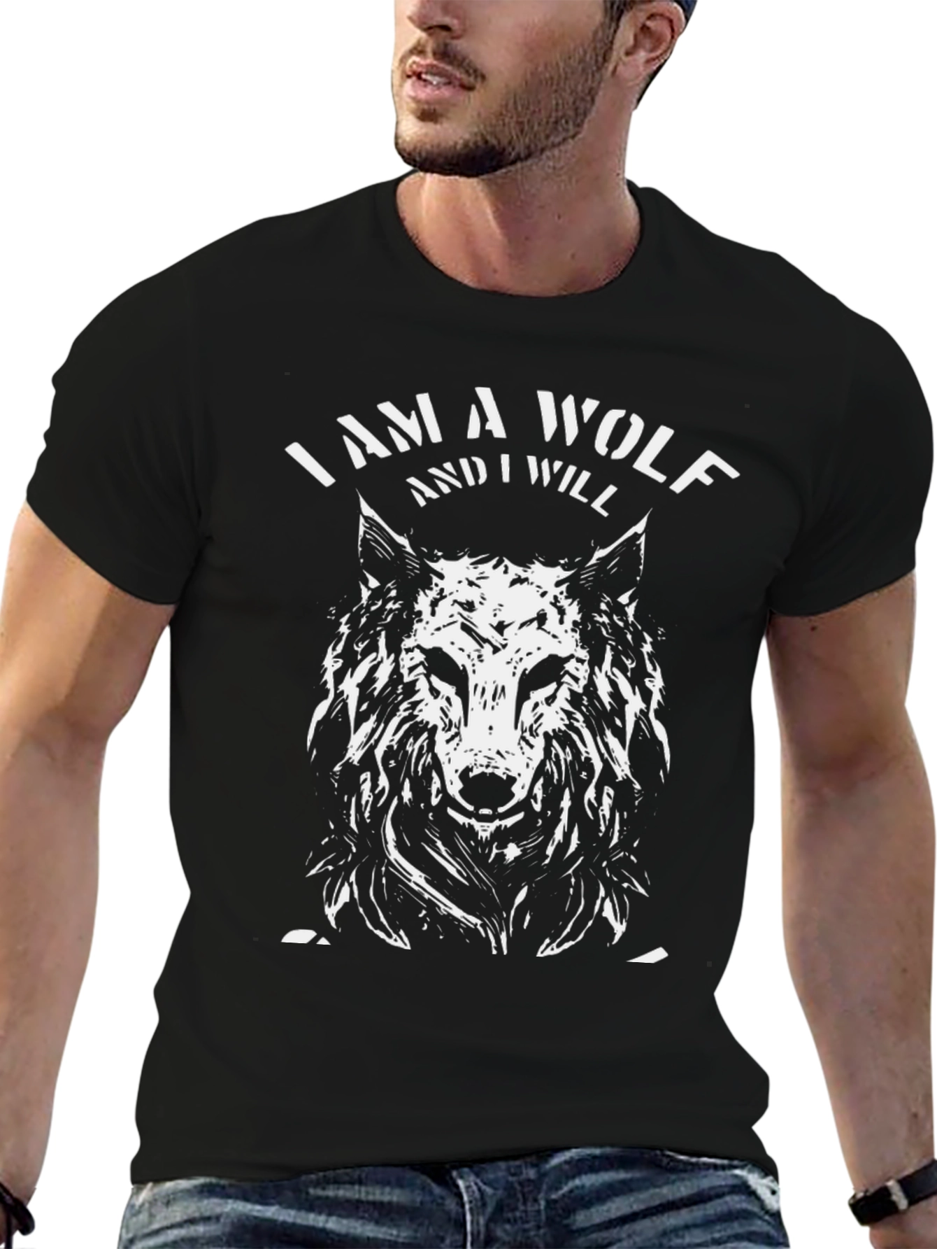 I Am a Wolf T-Shirt - Graphic Tee