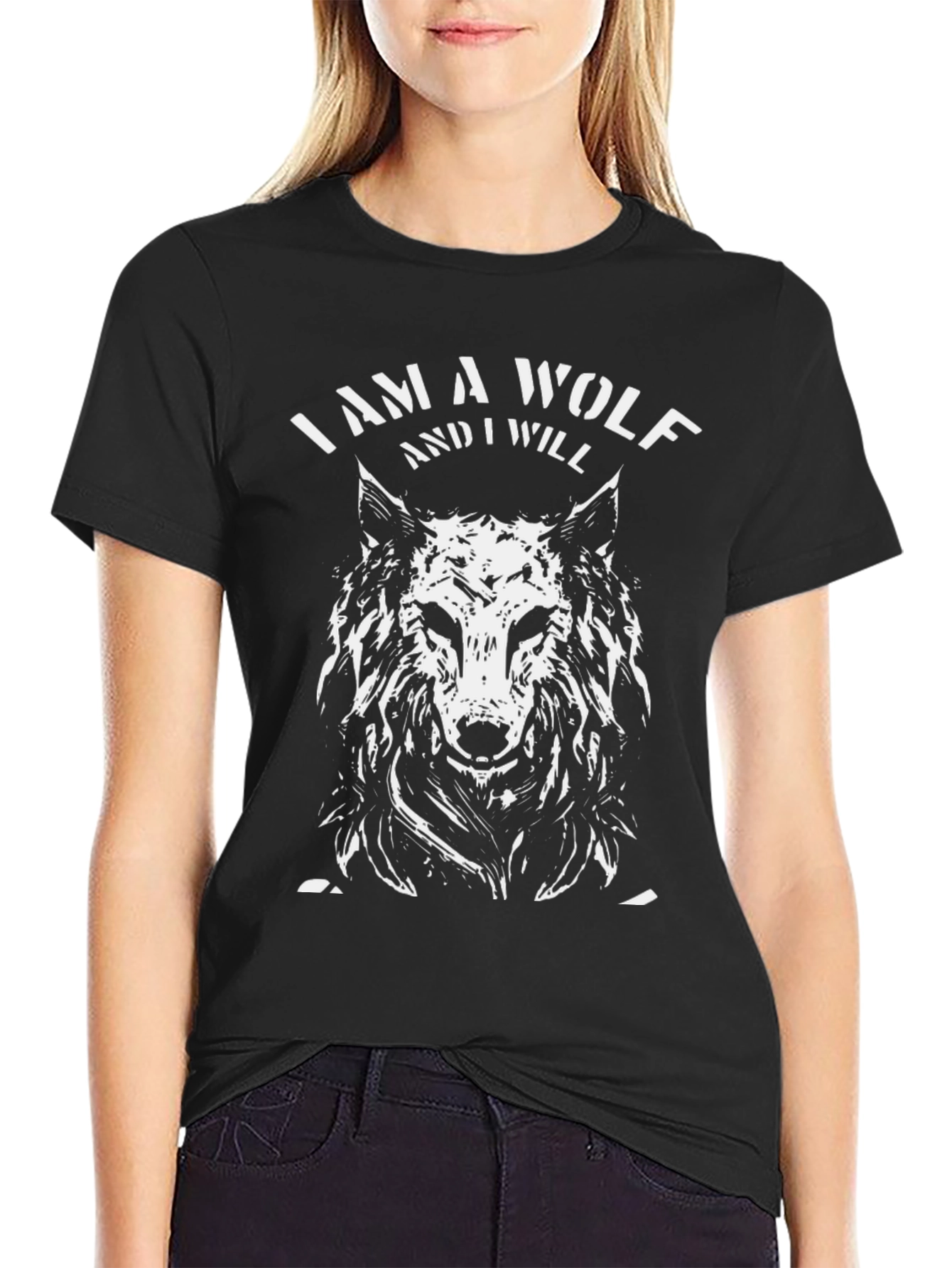 I Am a Wolf T-Shirt - Graphic Tee