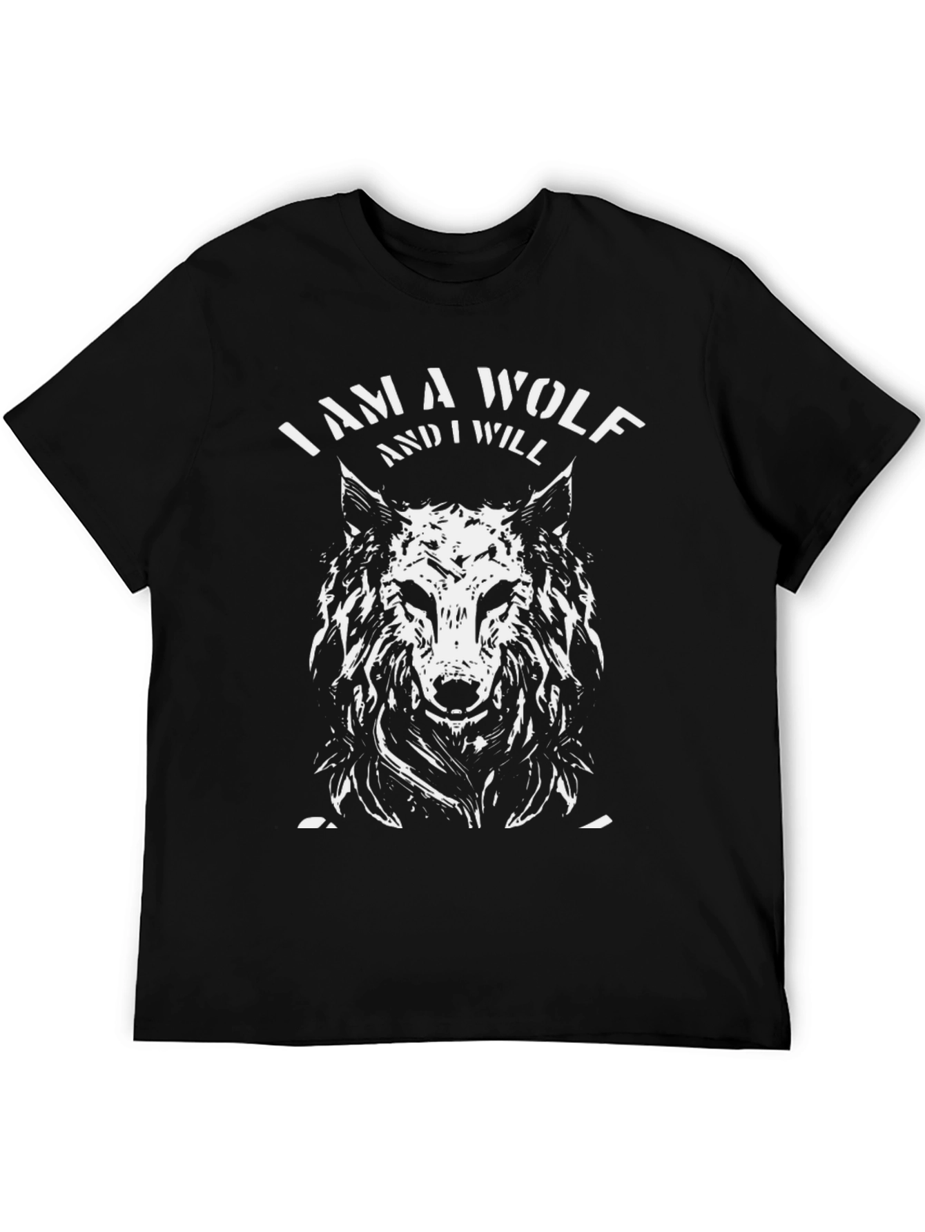 I Am a Wolf T-Shirt - Graphic Tee