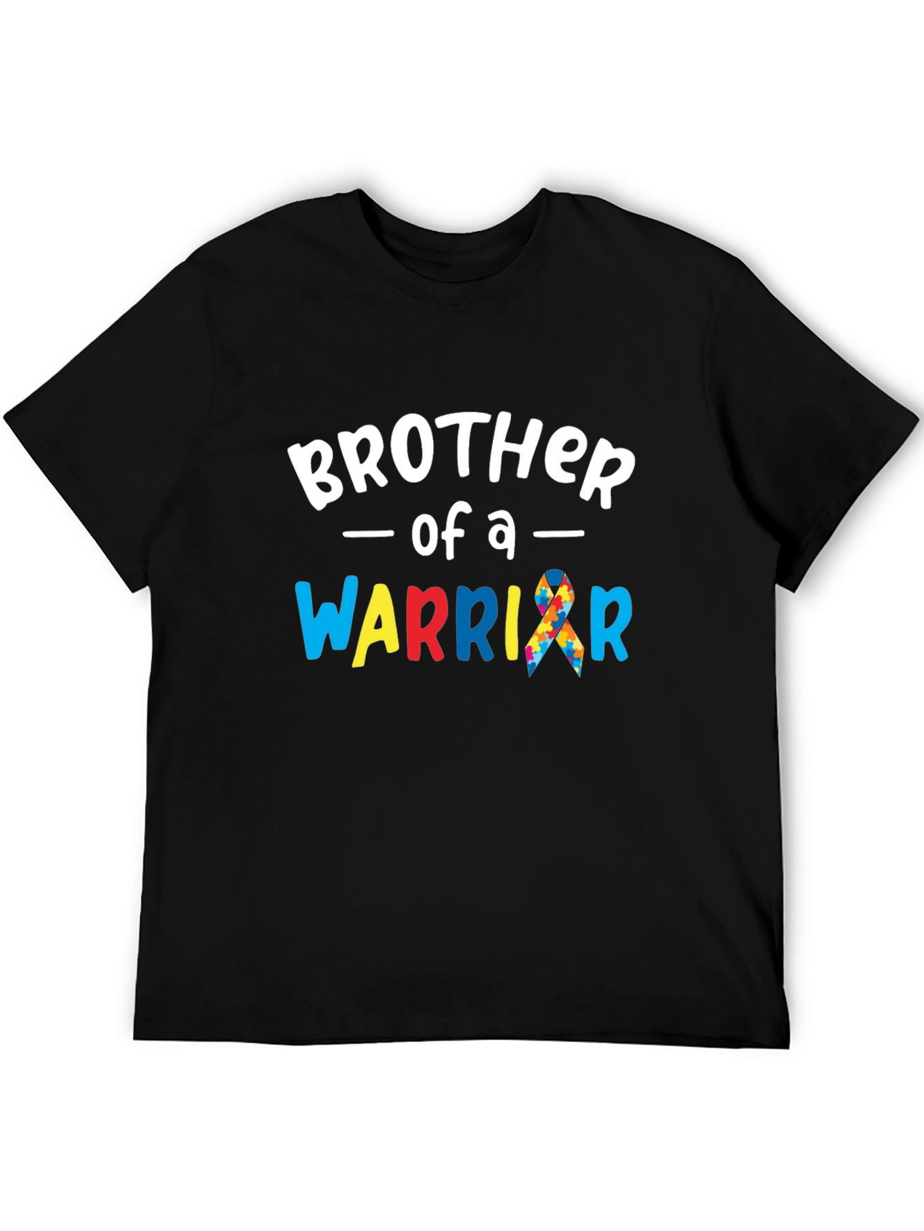 Brother of a Warrior T-Shirt Autism Awareness