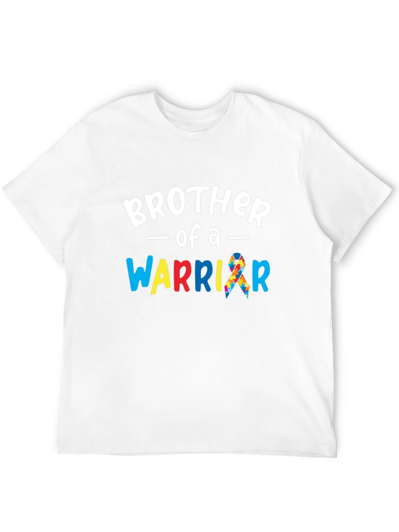 Brother of a Warrior T-Shirt Autism Awareness