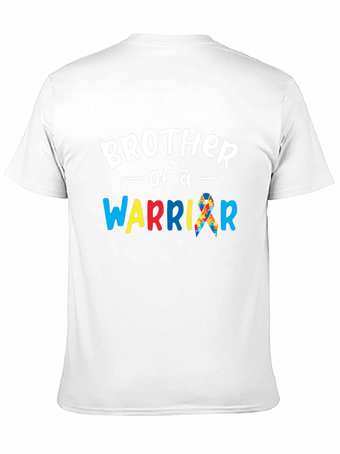 Brother of a Warrior T-Shirt Autism Awareness