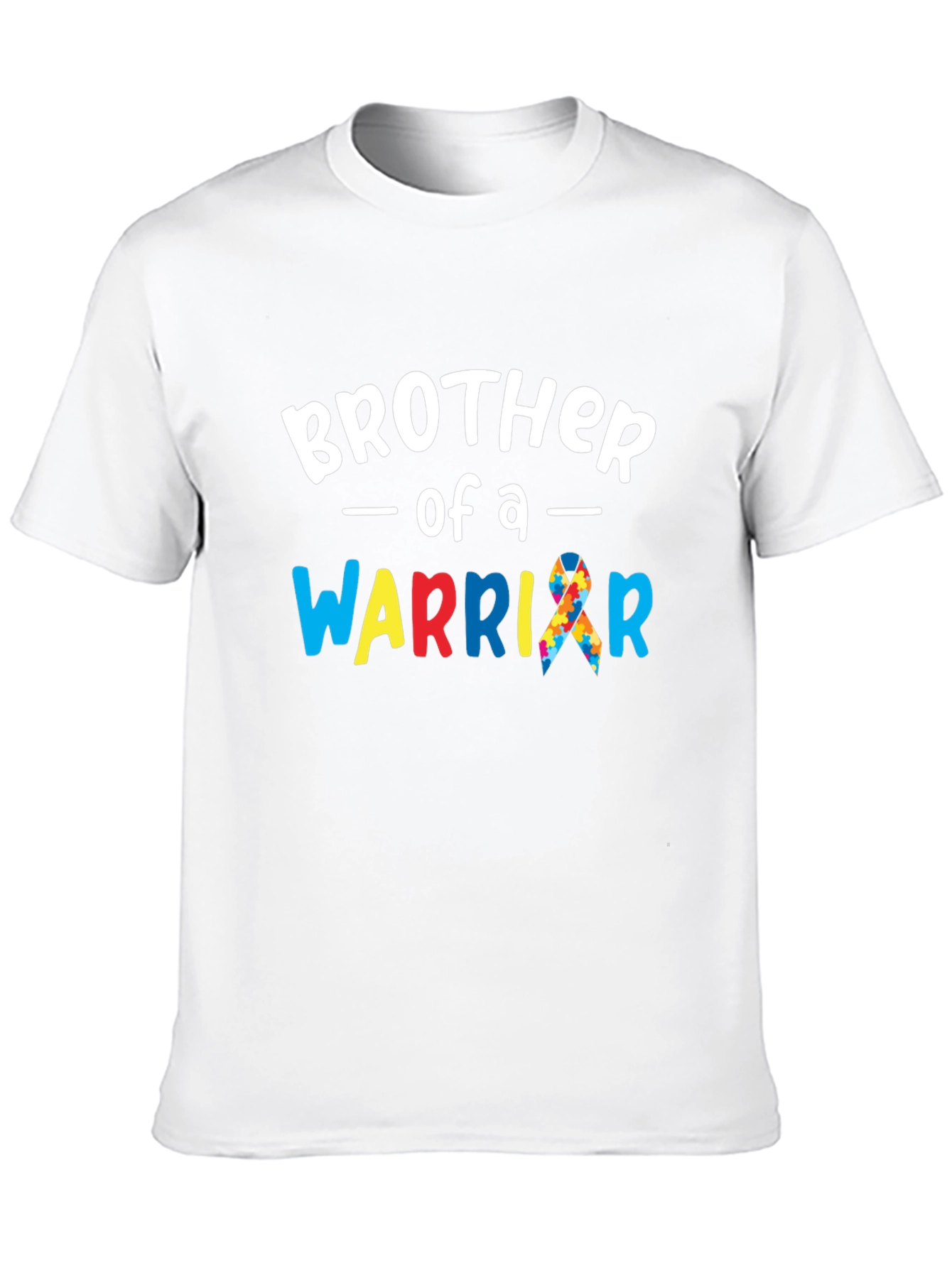 Brother of a Warrior T-Shirt Autism Awareness