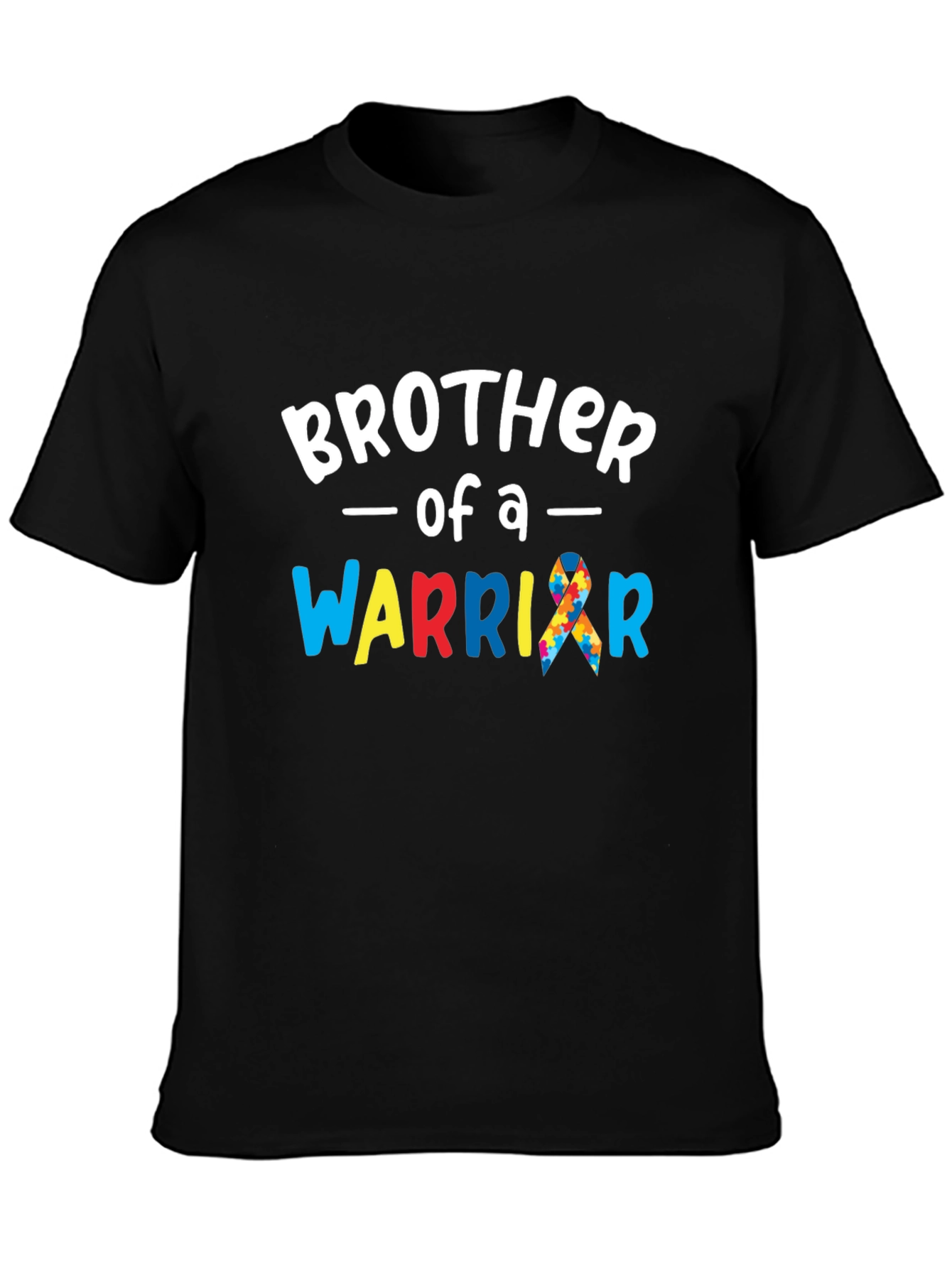 Brother of a Warrior T-Shirt Autism Awareness