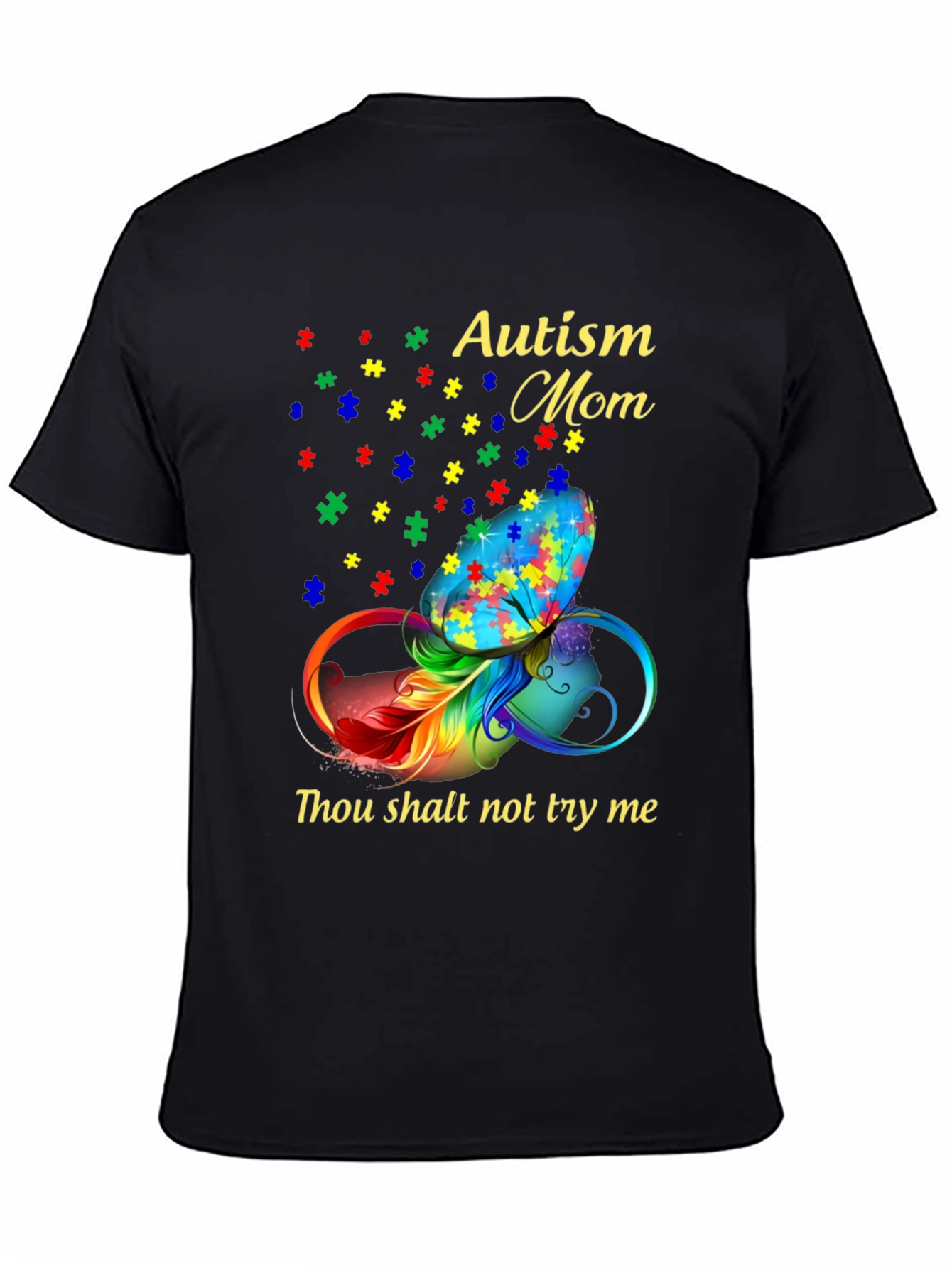 Autism Mom Graphic T-Shirt