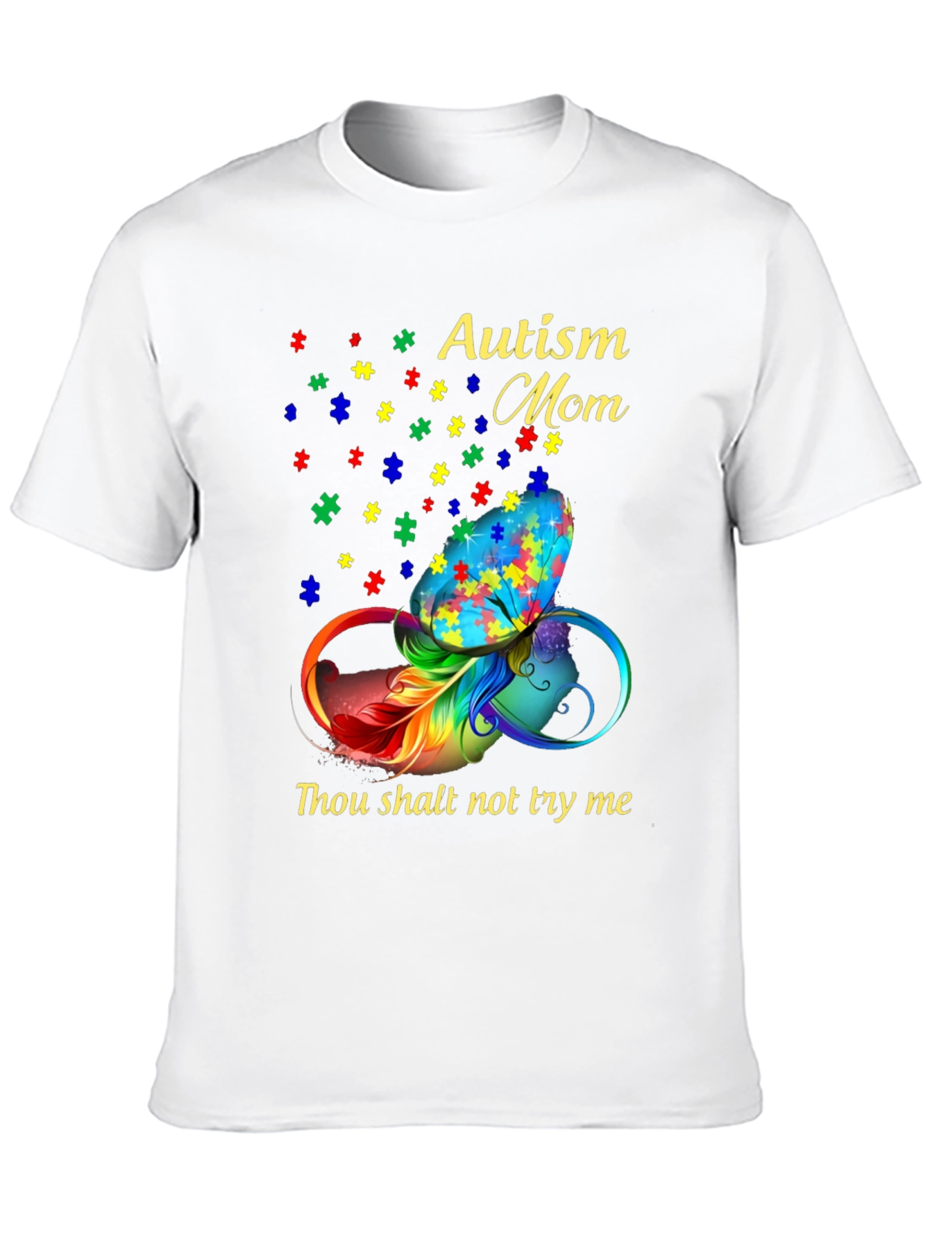 Autism Mom Graphic T-Shirt