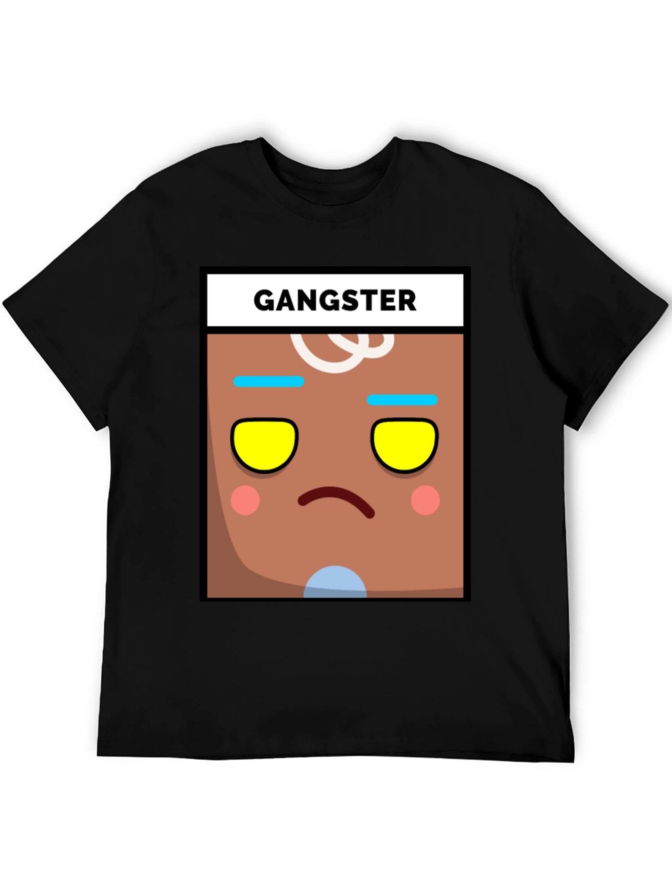 Gangster Gingerbread Man Graphic Tee