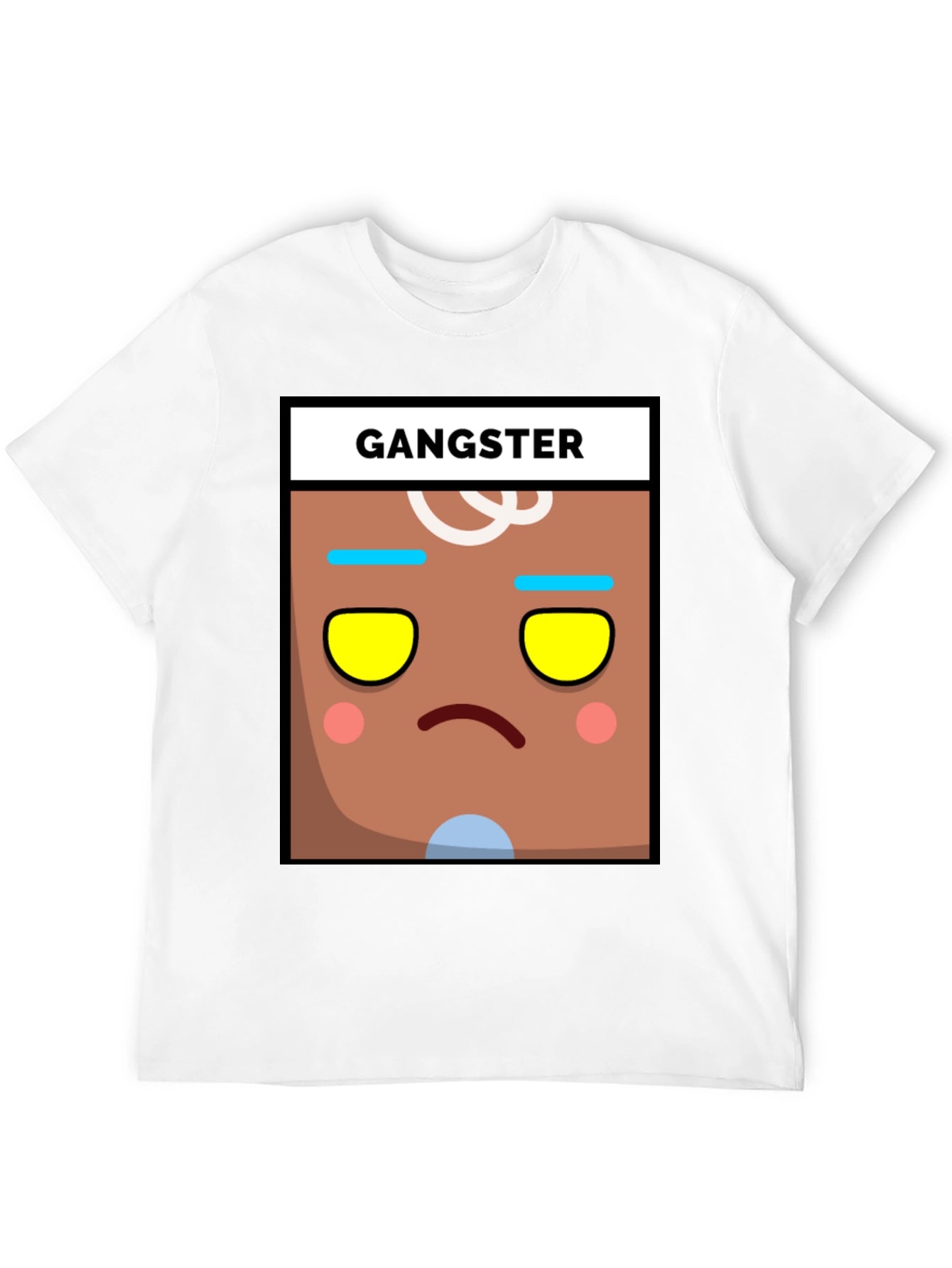 Gangster Gingerbread Man Graphic Tee