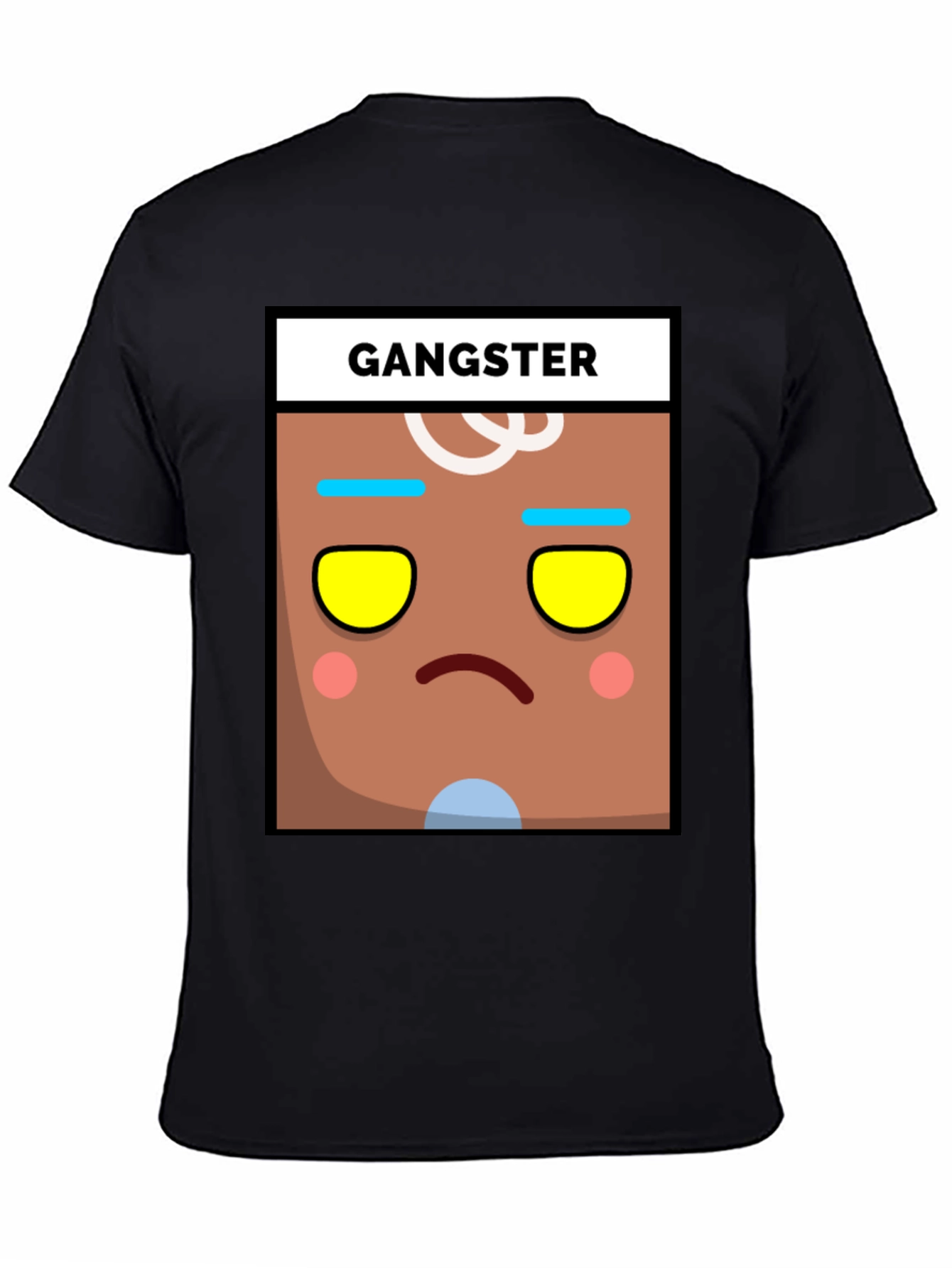 Gangster Gingerbread Man Graphic Tee