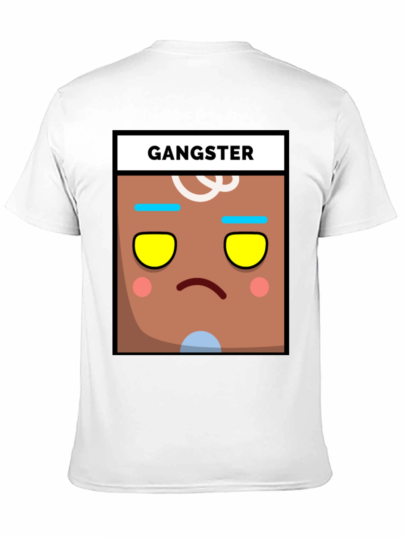 Gangster Gingerbread Man Graphic Tee