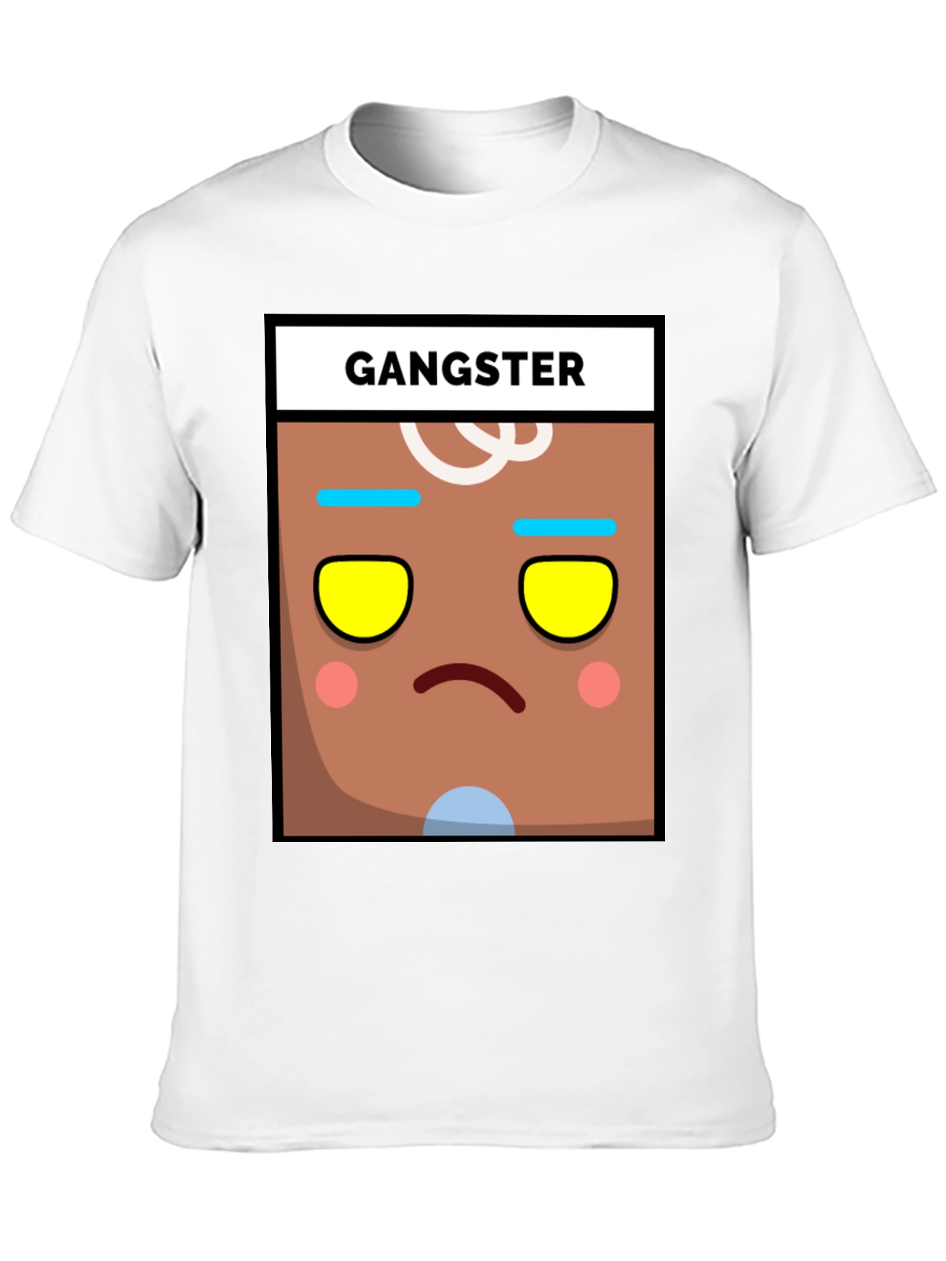 Gangster Gingerbread Man Graphic Tee