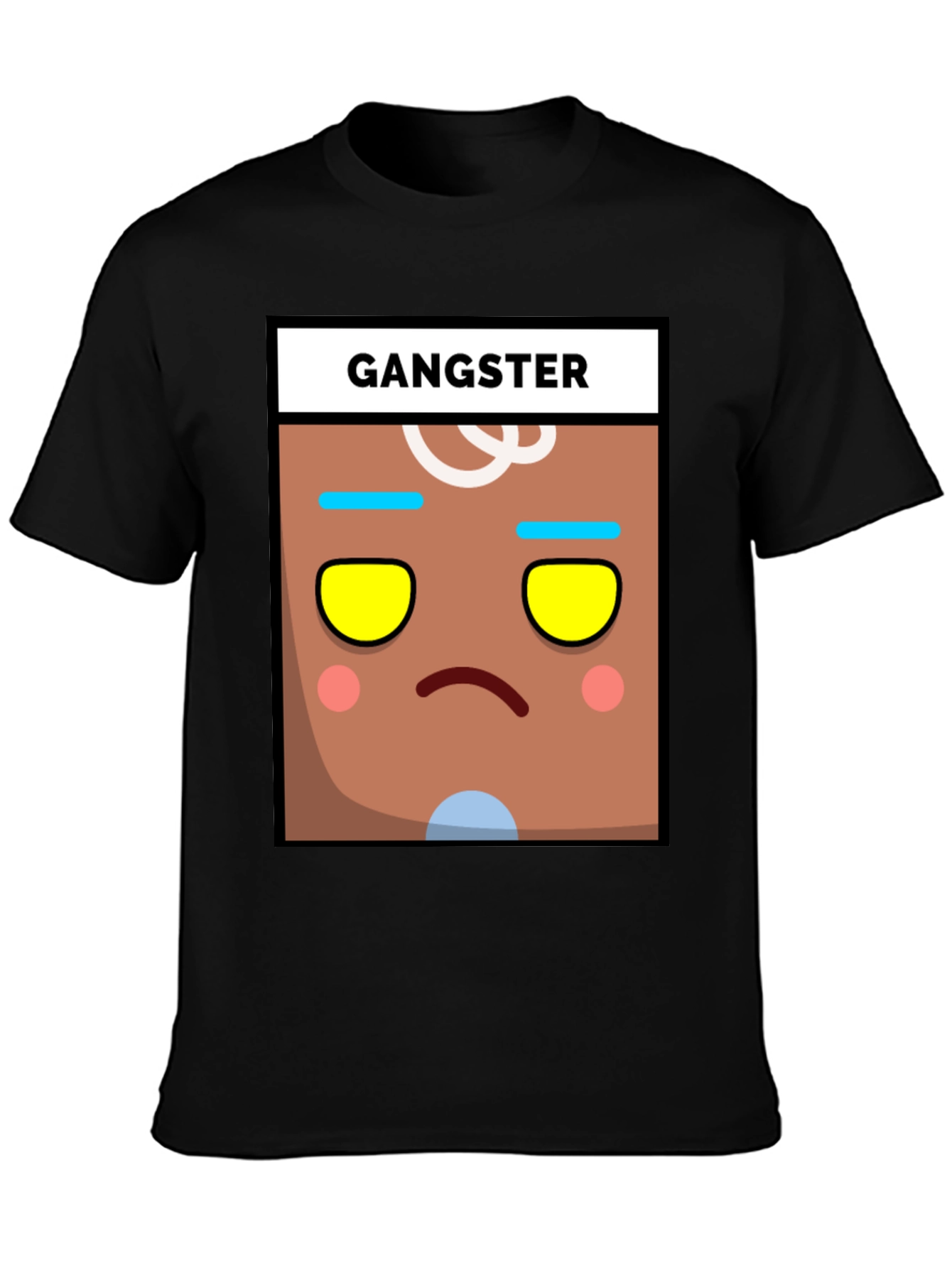 Gangster Gingerbread Man Graphic Tee