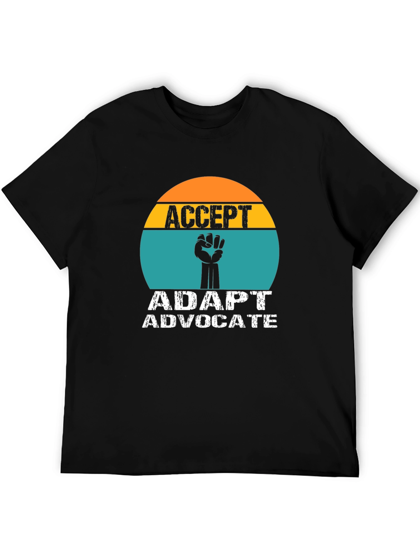 Accept Adapt Advocate Graphic Tee
