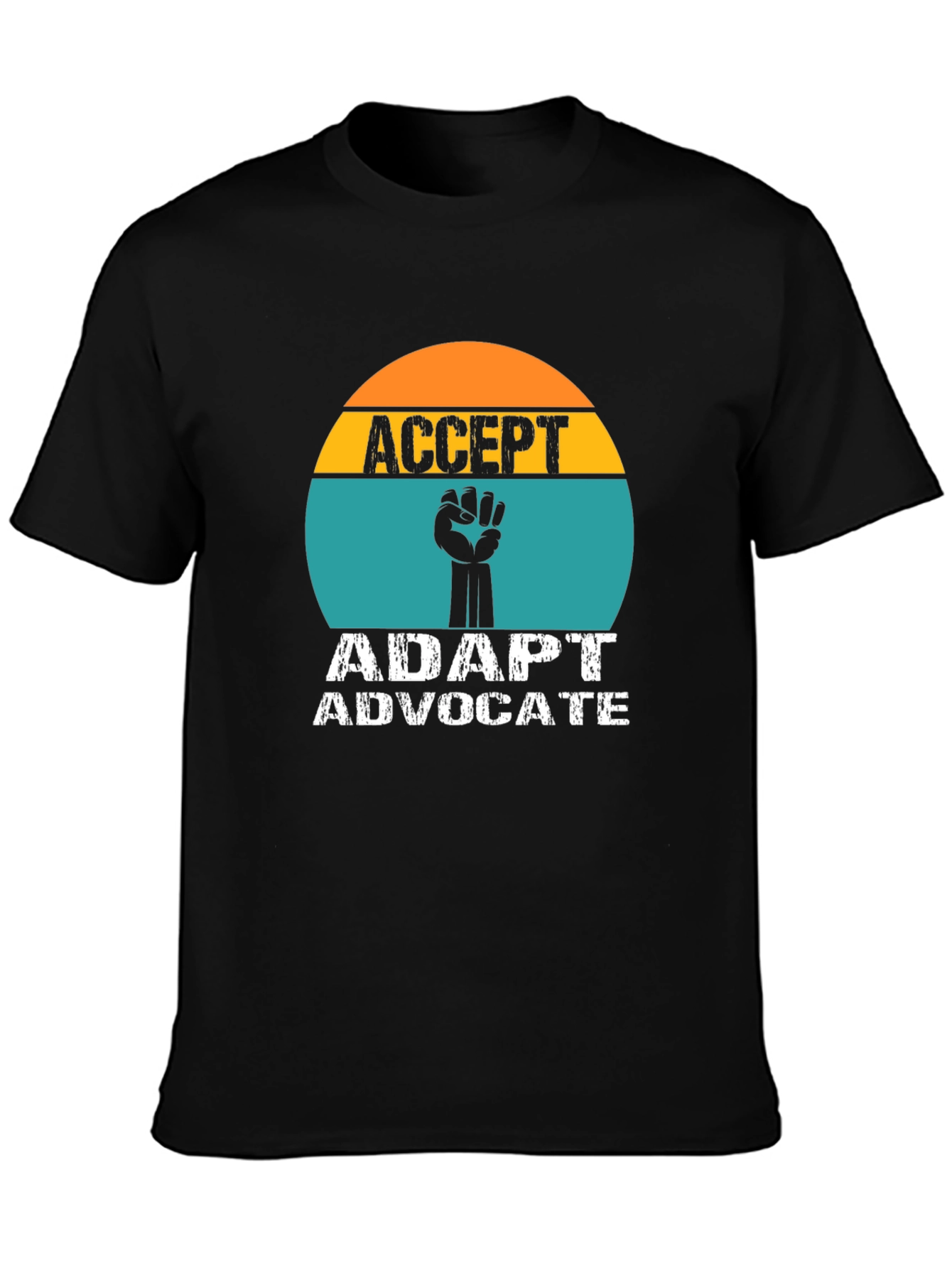 Accept Adapt Advocate Graphic Tee
