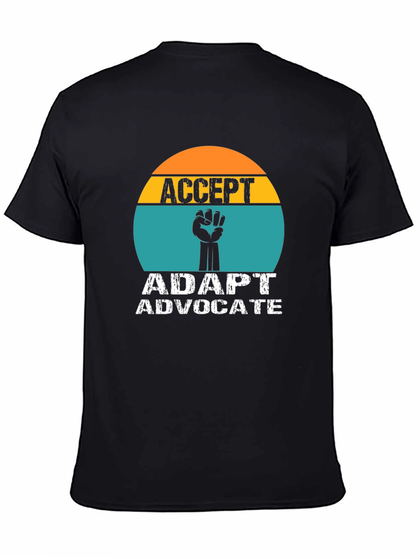 Accept Adapt Advocate Graphic Tee
