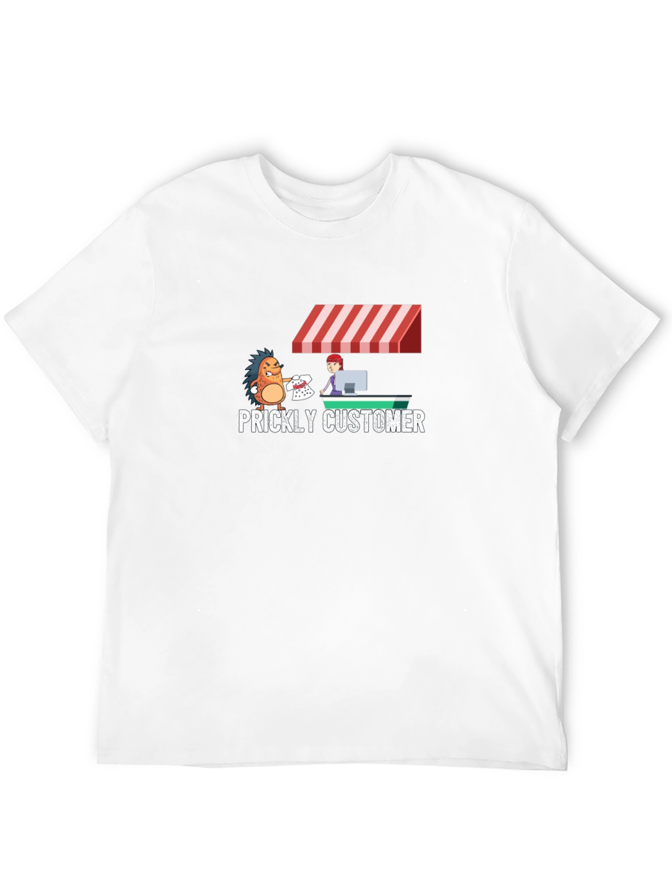Prickly Customer Graphic T-Shirt