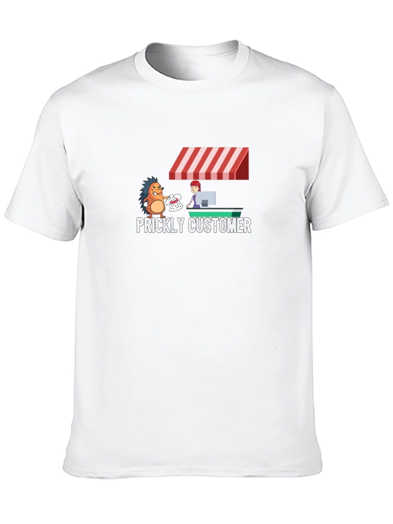 Prickly Customer Graphic T-Shirt