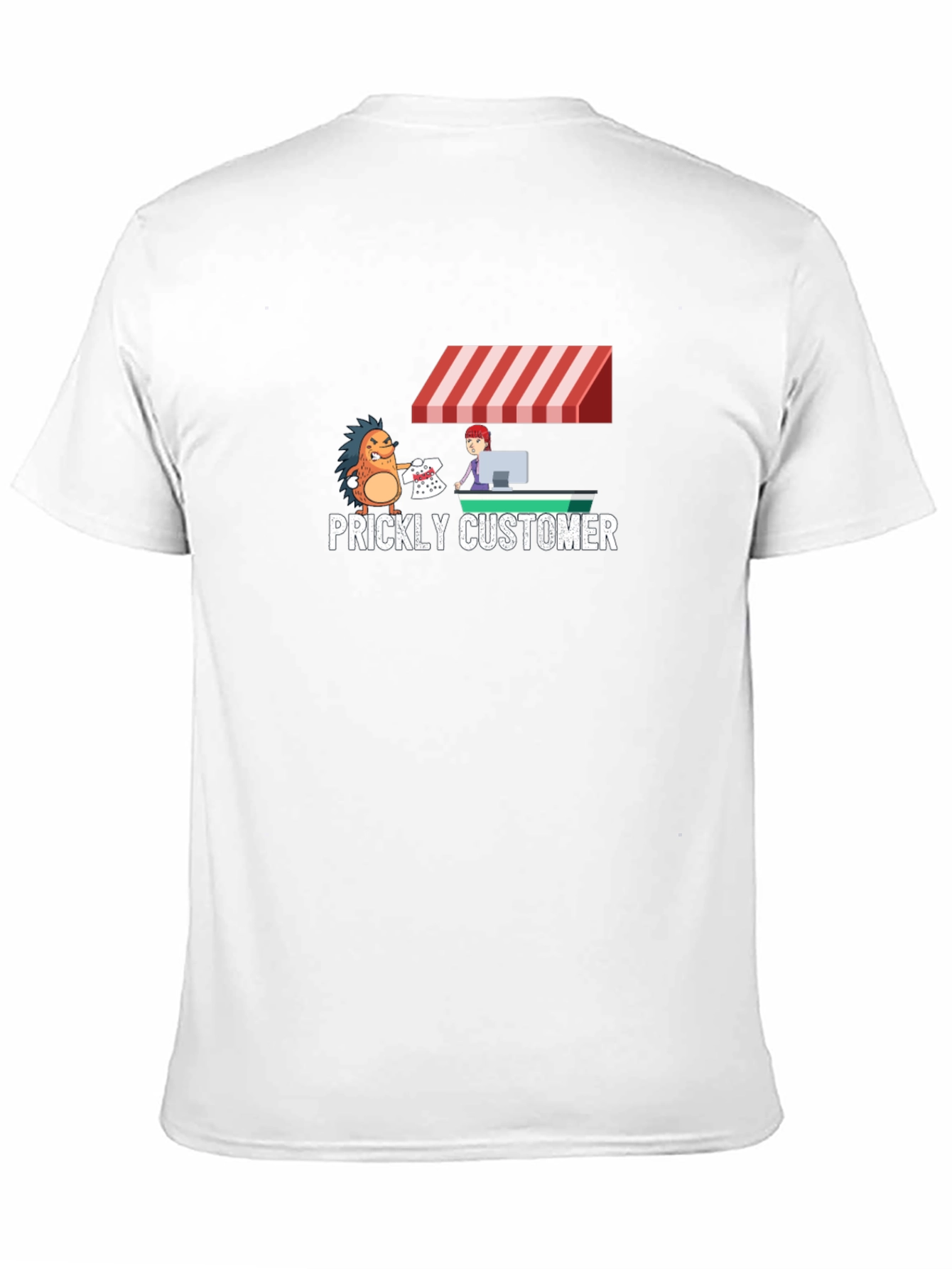Prickly Customer Graphic T-Shirt