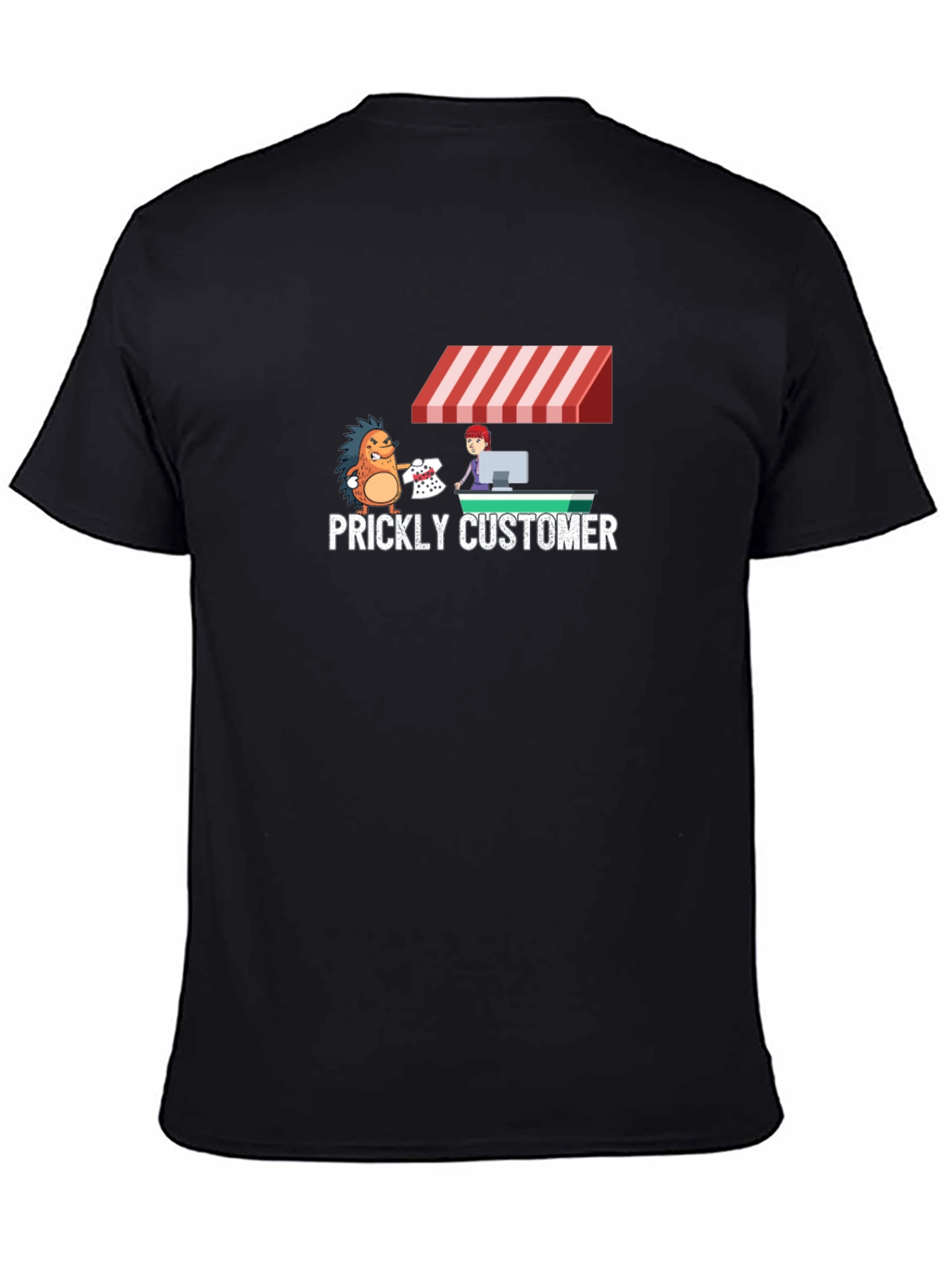 Prickly Customer Graphic T-Shirt