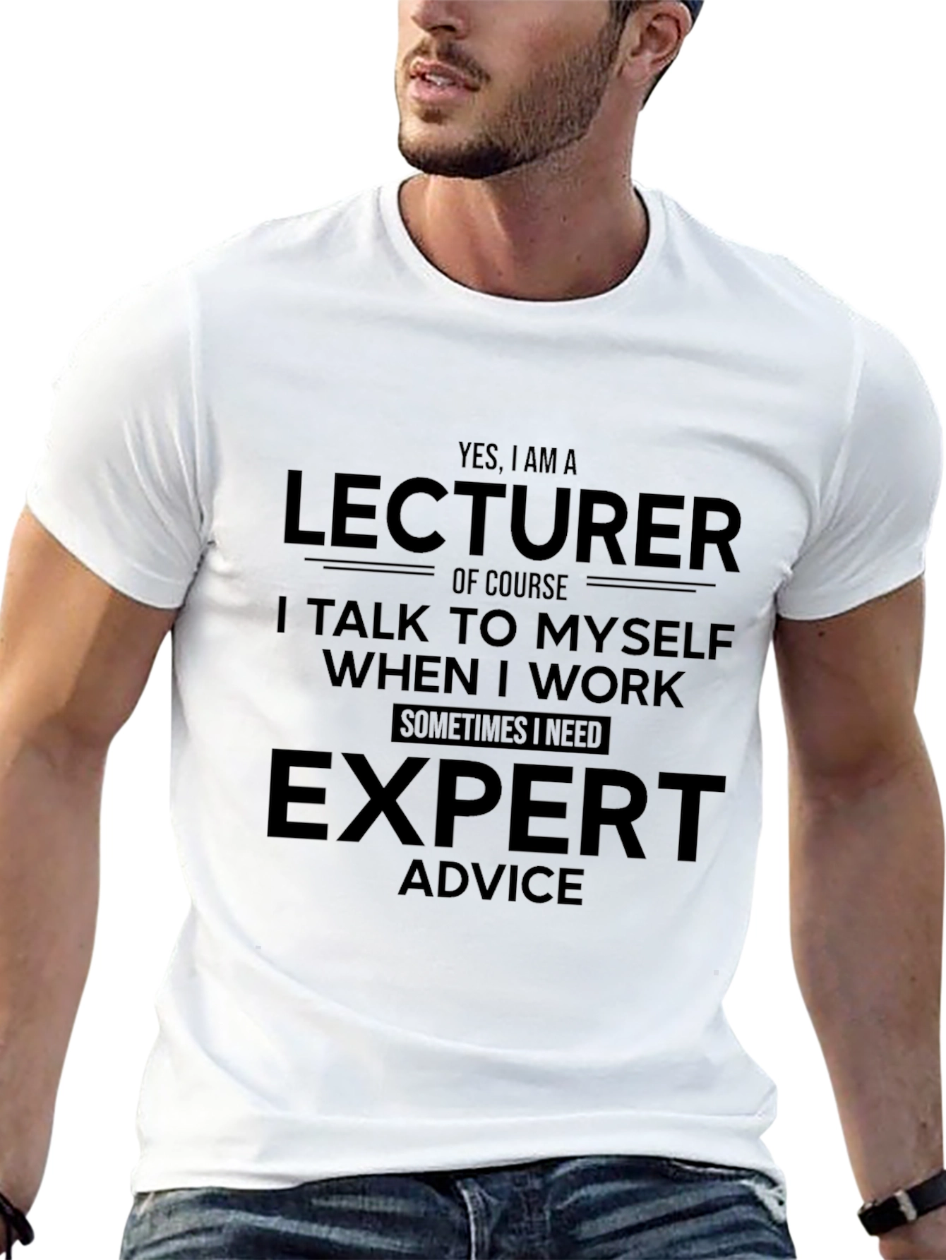 Lecturer Expert Advice Graphic T-Shirt