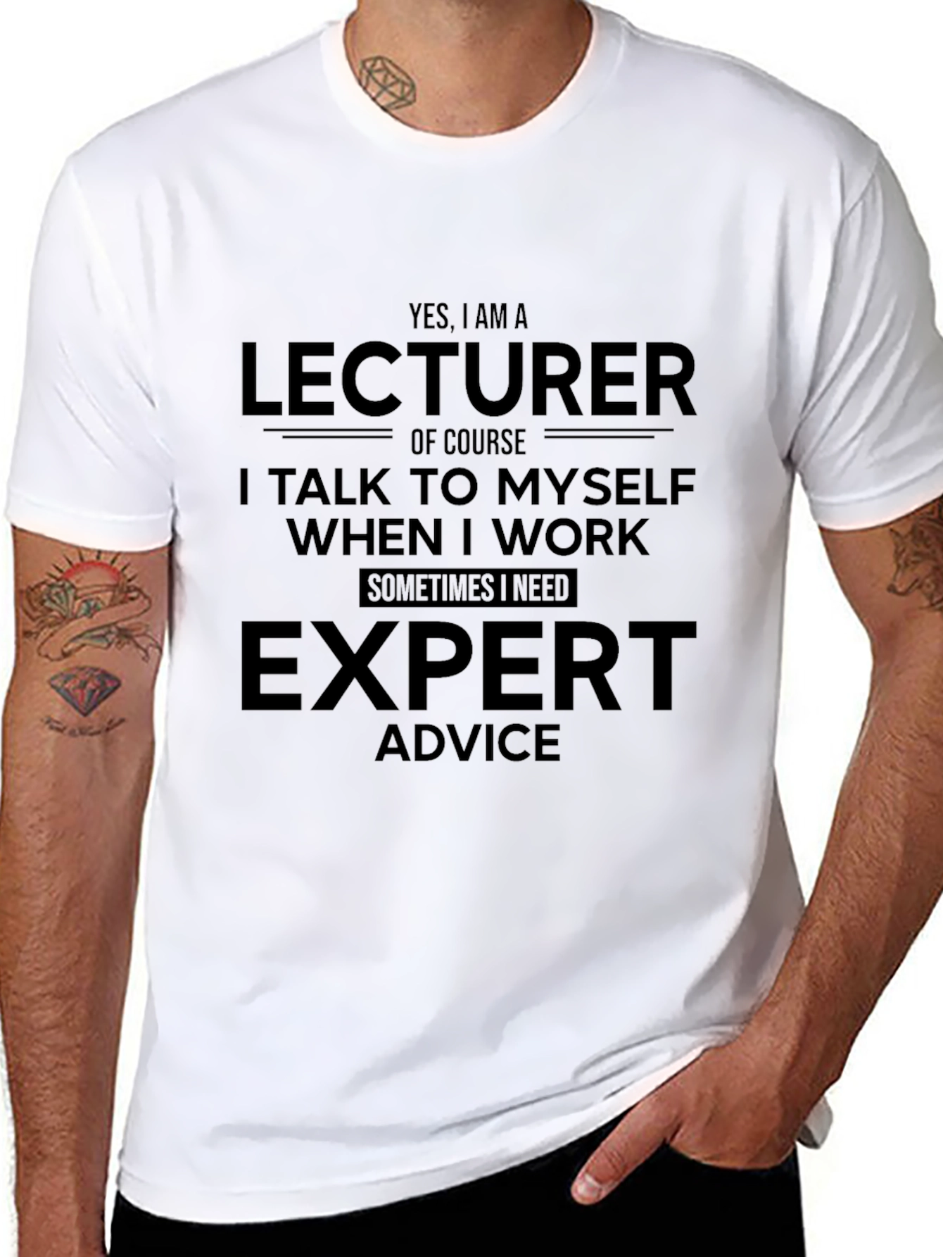 Lecturer Expert Advice Graphic T-Shirt