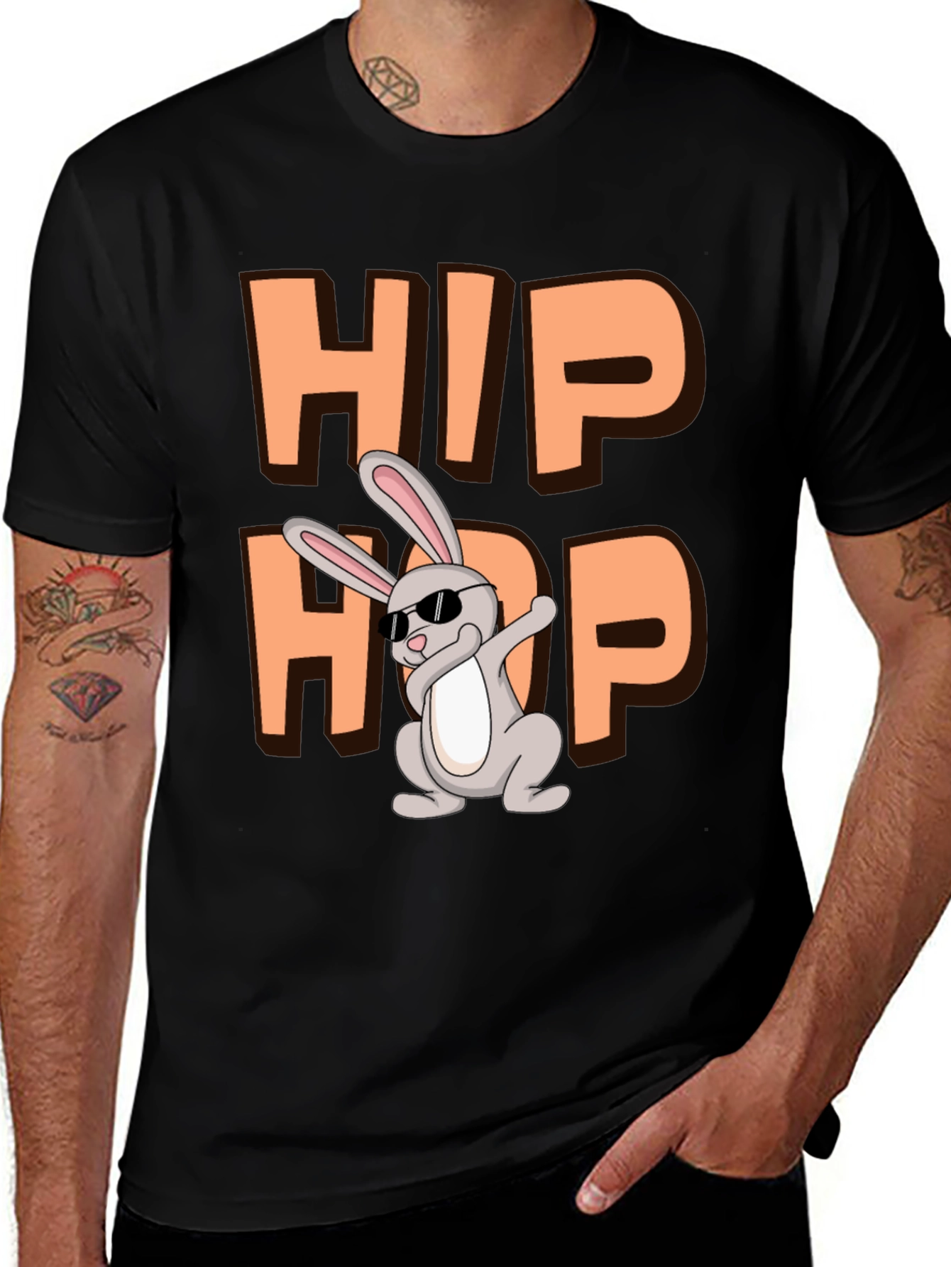 Hip Hop Easter Bunny T-Shirt
