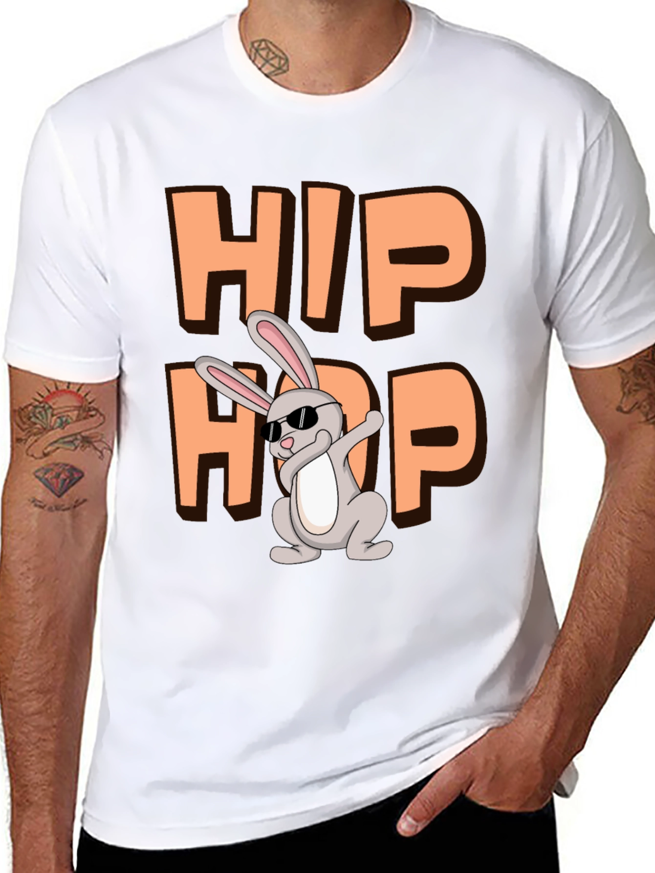 Hip Hop Easter Bunny T-Shirt