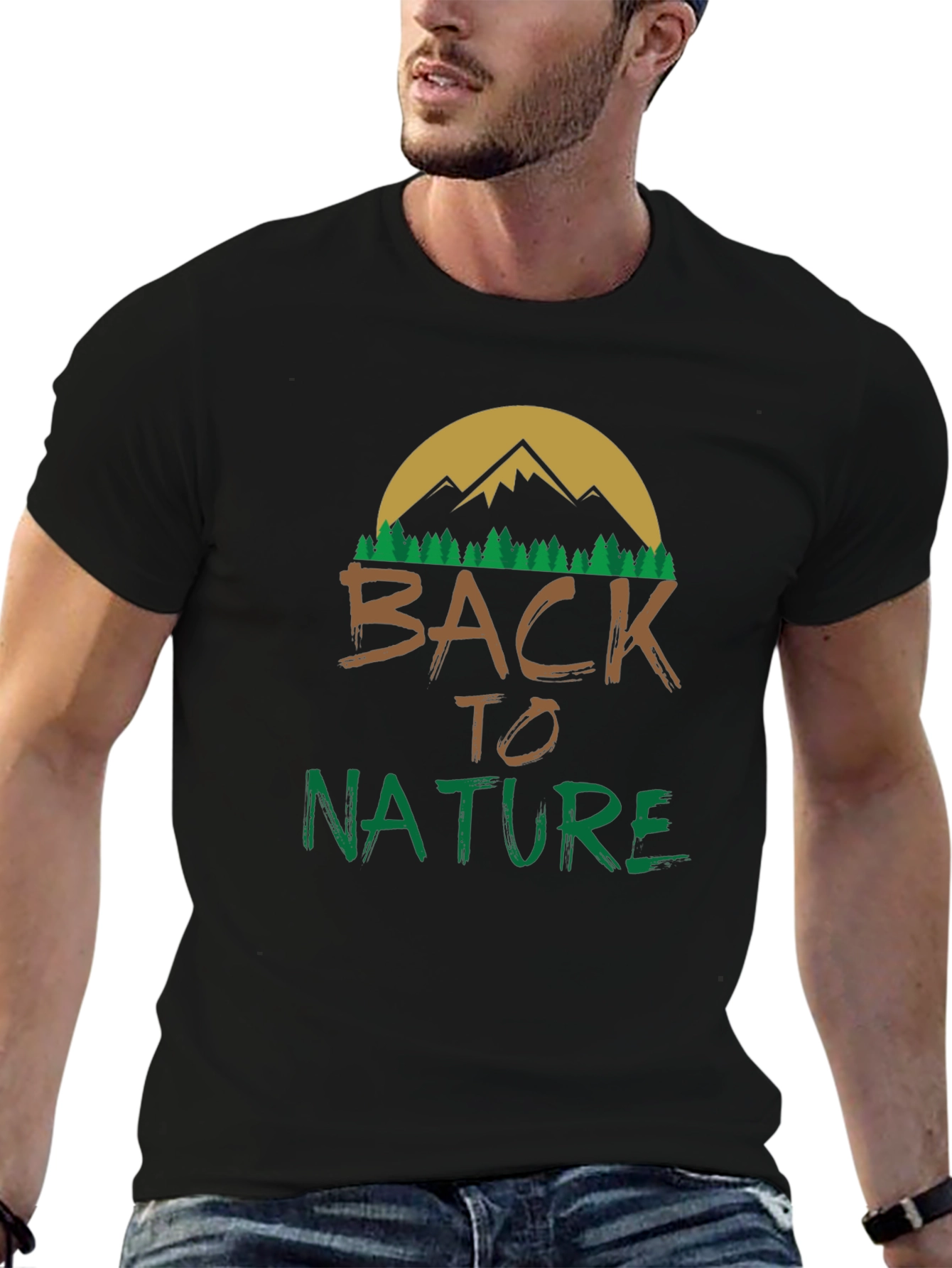 Back to Nature Graphic T-Shirt