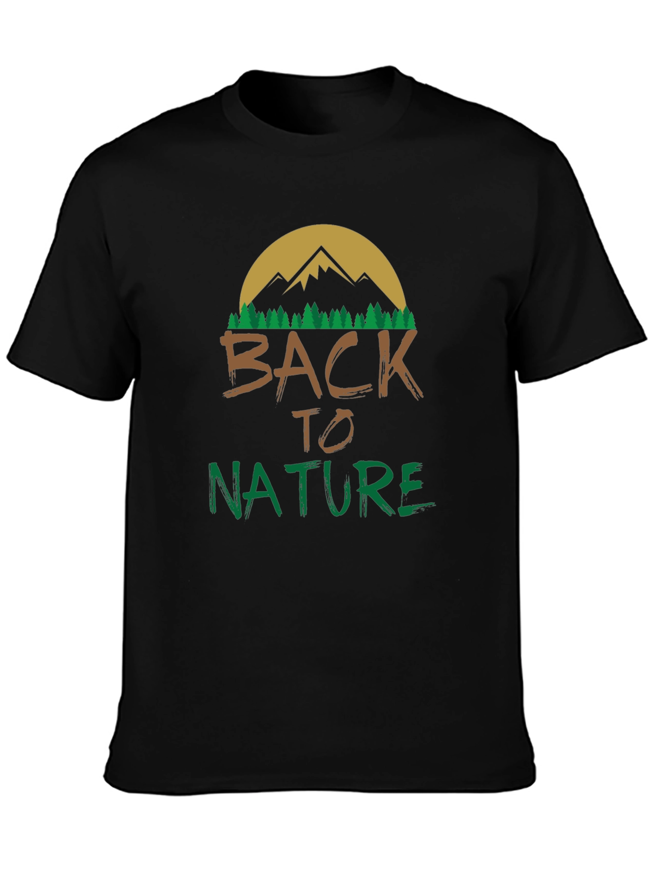 Back to Nature Graphic T-Shirt