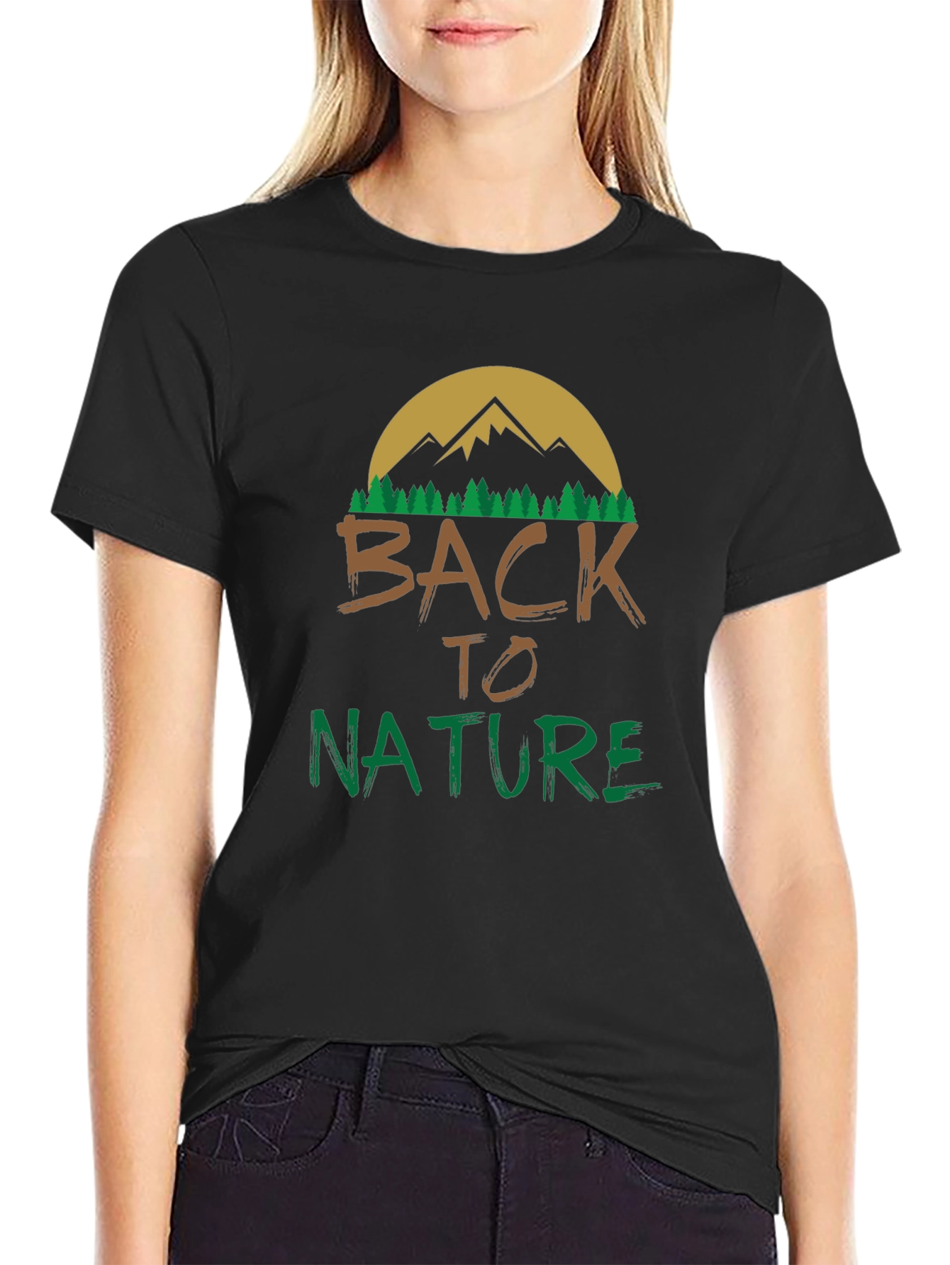Back to Nature Graphic T-Shirt