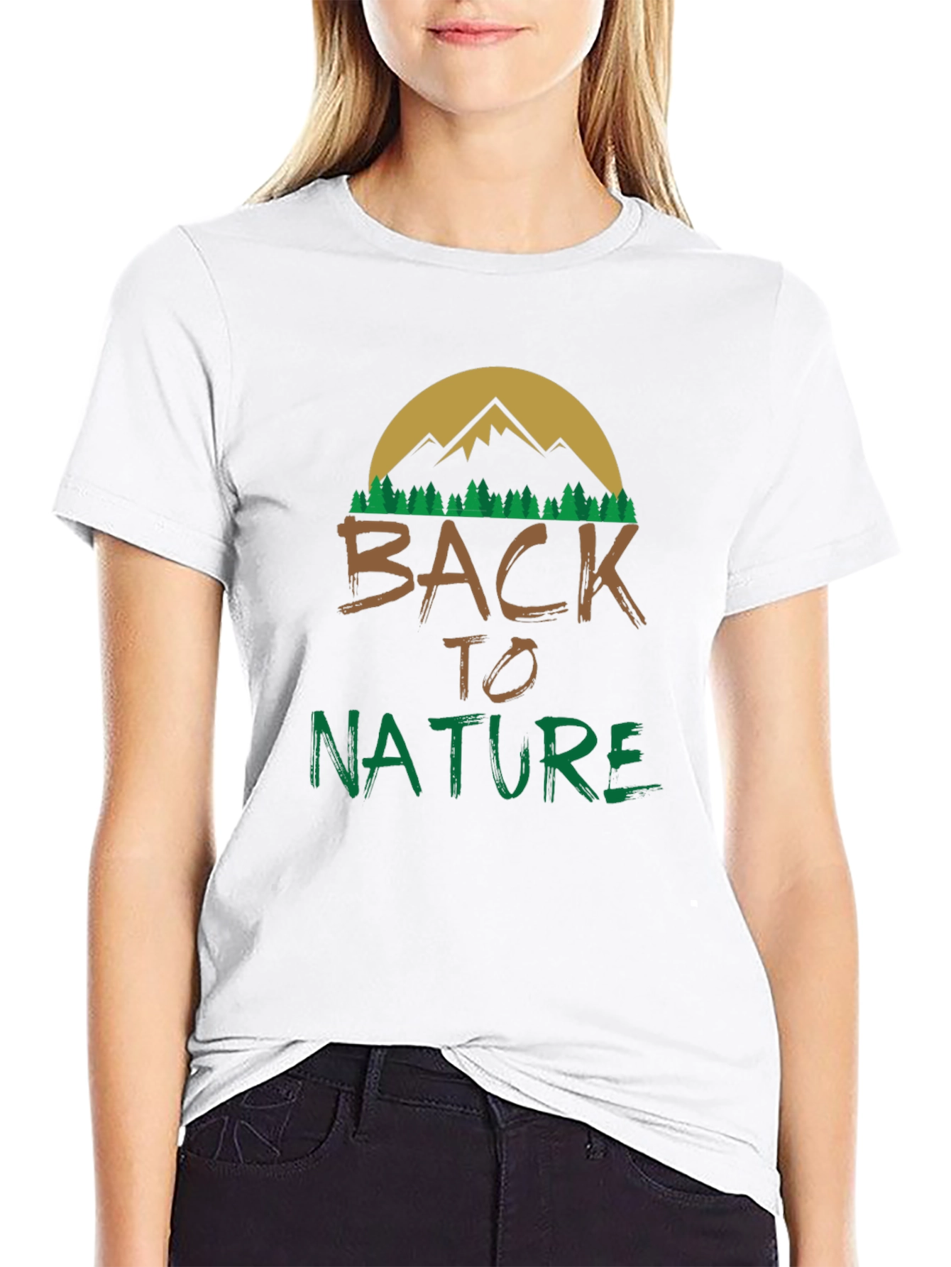 Back to Nature Graphic T-Shirt
